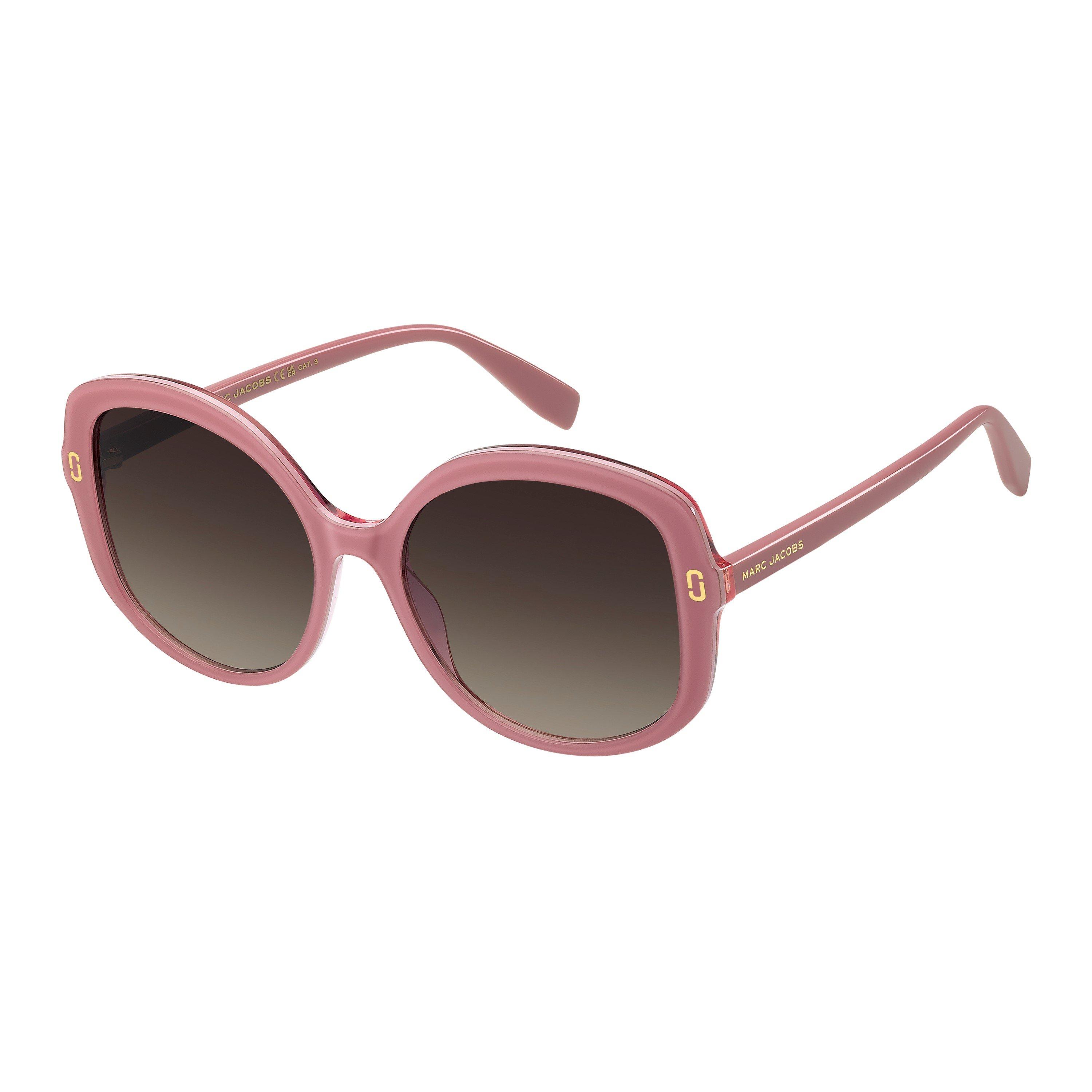 Pink - Marc Jacobs - Women's Round Sunglasses - 1