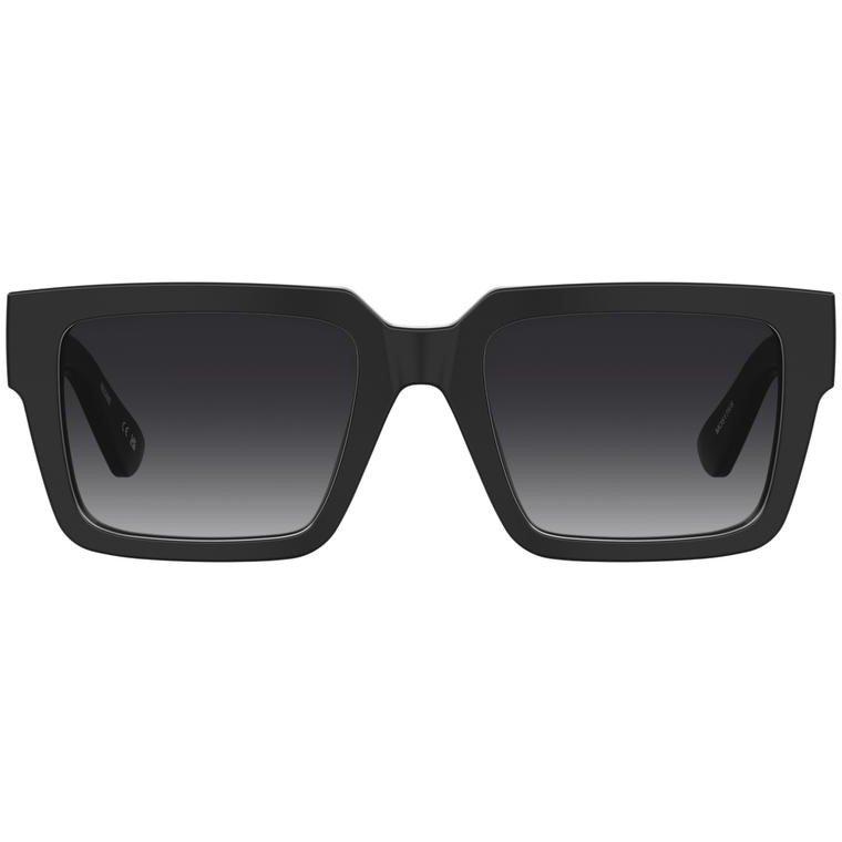 Black - Moschino - Men's Round Sunglasses - 2