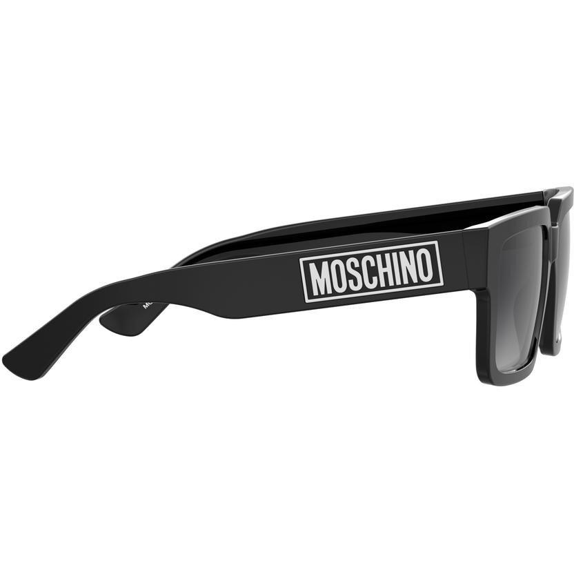 Black - Moschino - Men's Round Sunglasses - 4