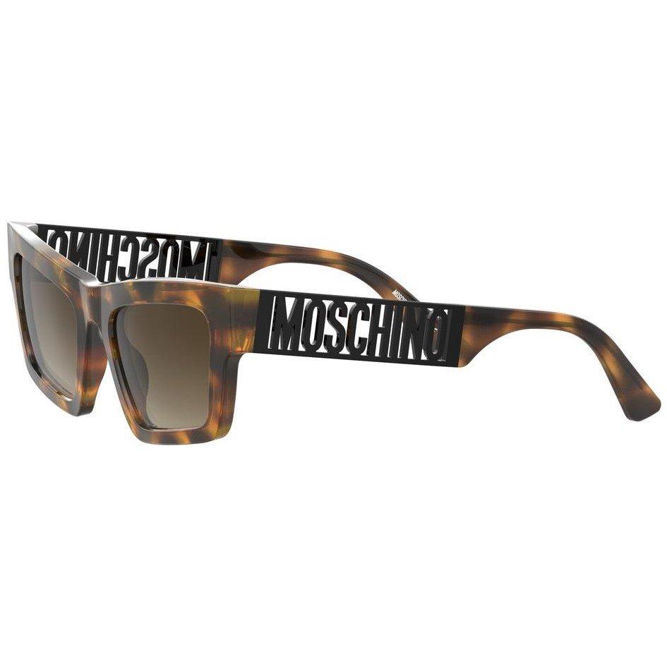 Havana - Moschino - Women's Rectangular Sunglasses - 4