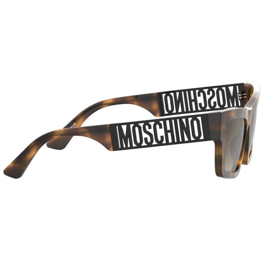 Havana - Moschino - Women's Rectangular Sunglasses - 5
