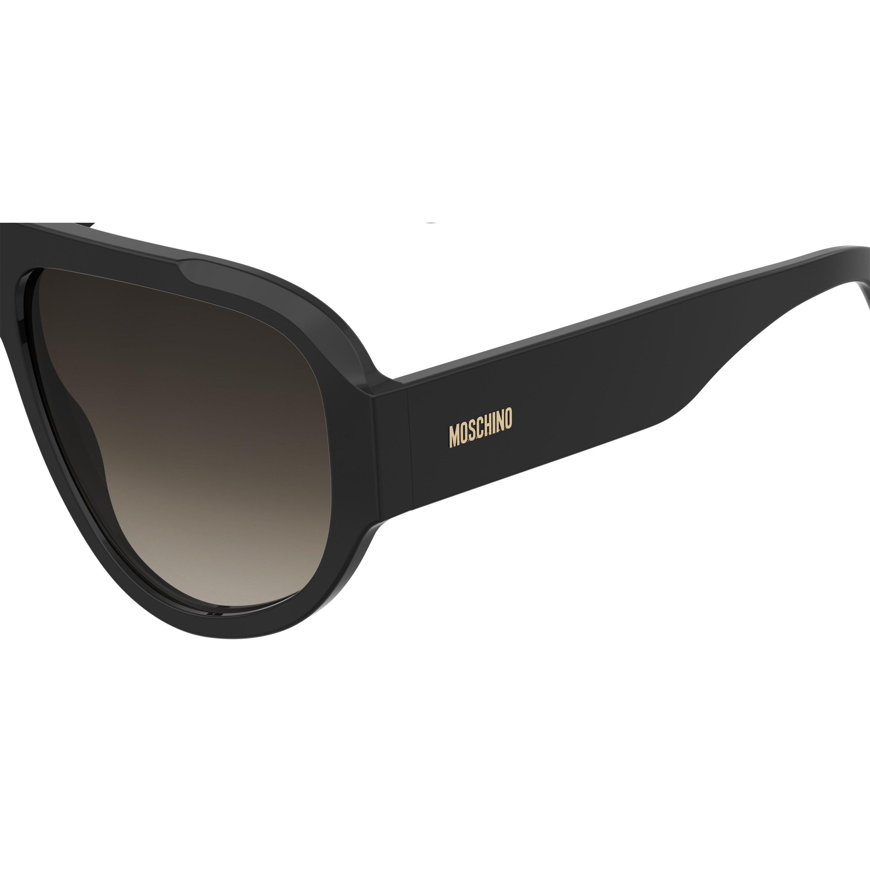 Black - Moschino - Moschino Sq Flat Top Sn99 - 4