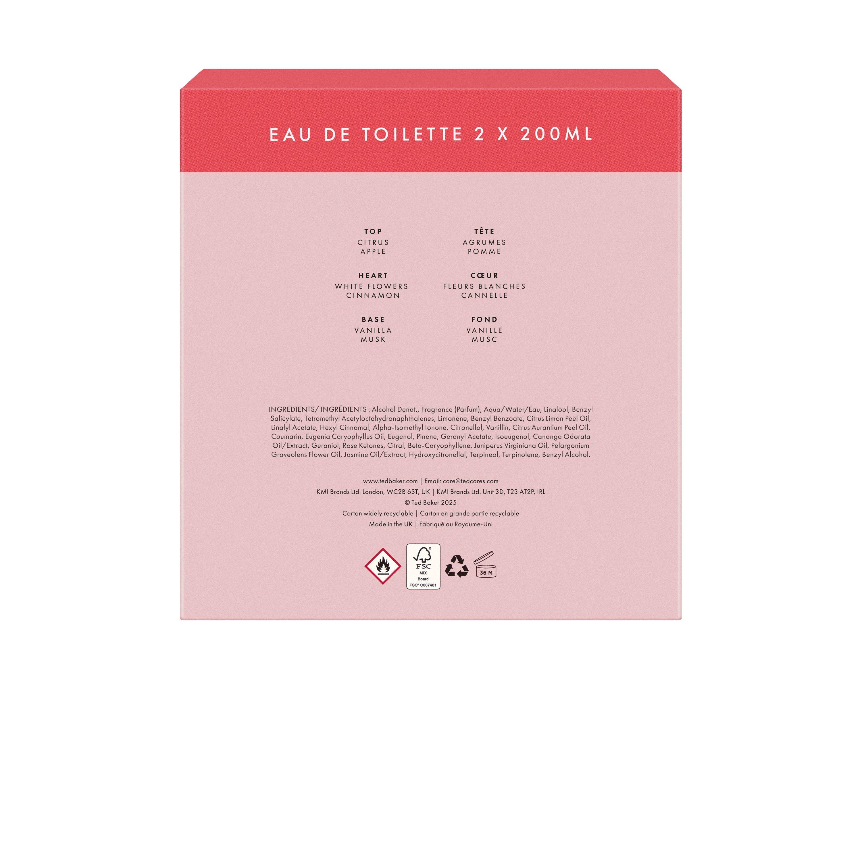 Womens - Ted Baker - 2x 200ml EDT Set 99 - 3