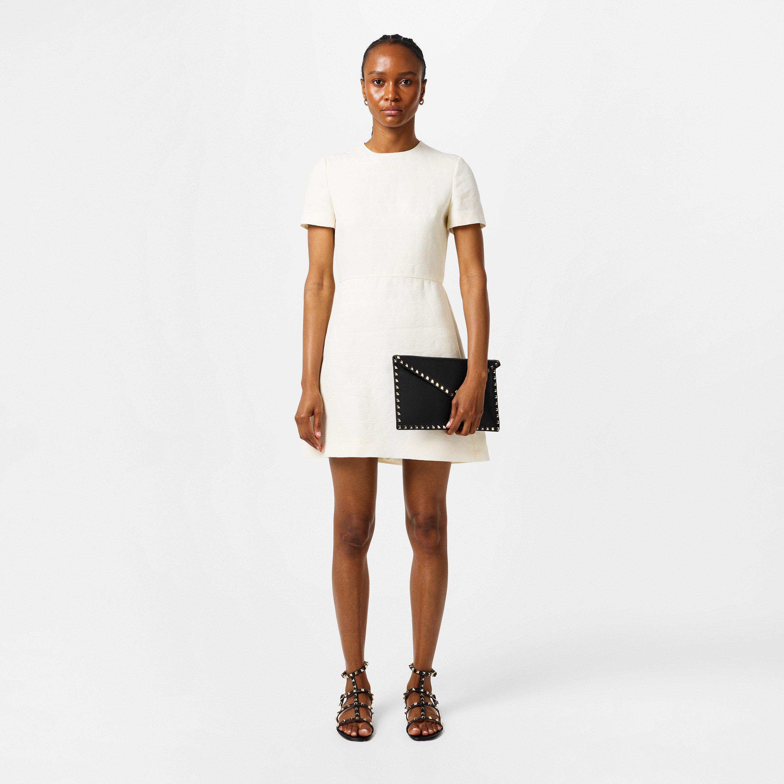 Black 0NO - Valentino Garavani - Rockstud Envelope Pouch - 4