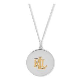 Ralph Lauren Monogram Pendant Necklace