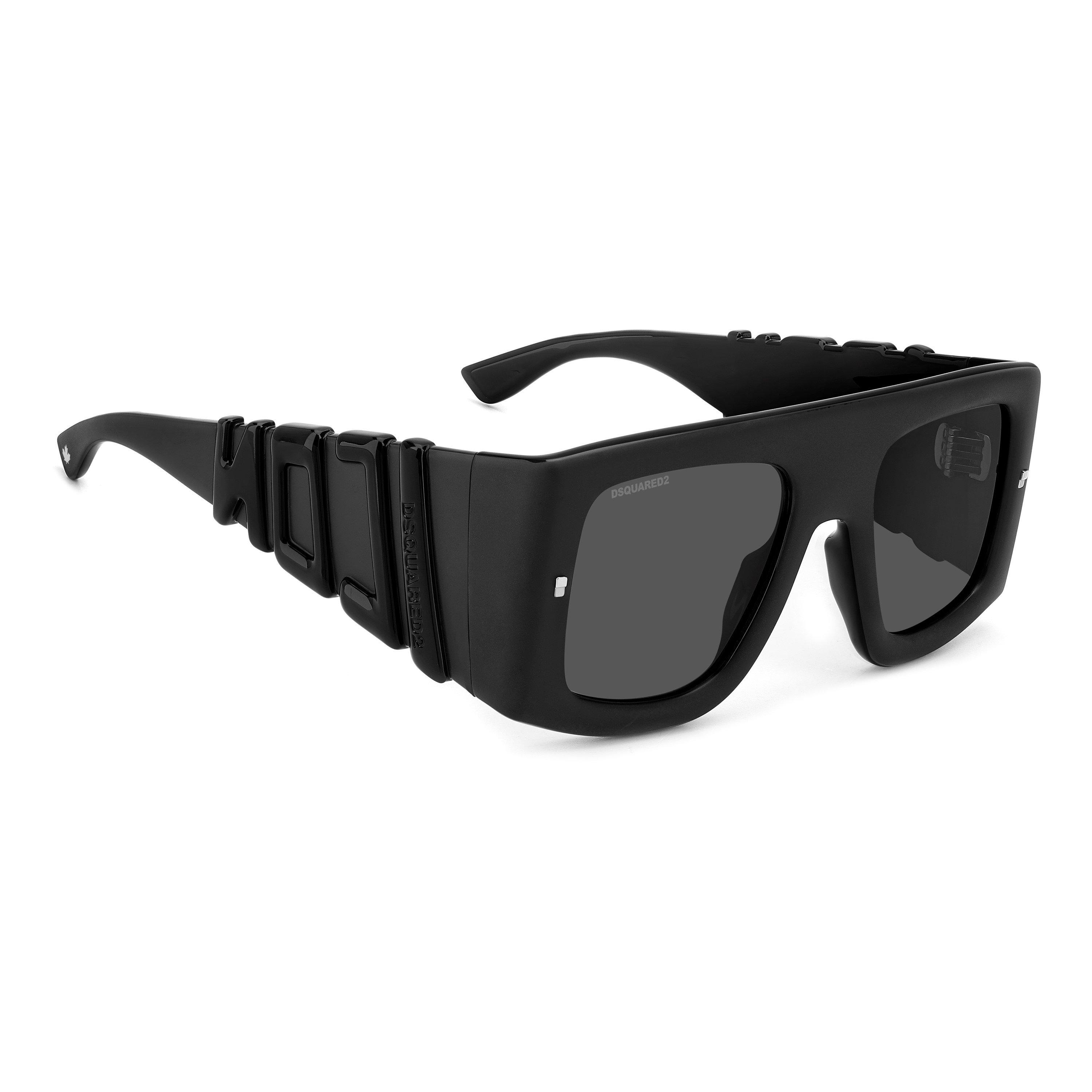 Matte Black - DSquared2 - Dsquare Rec Flat Top Sn99 - 3