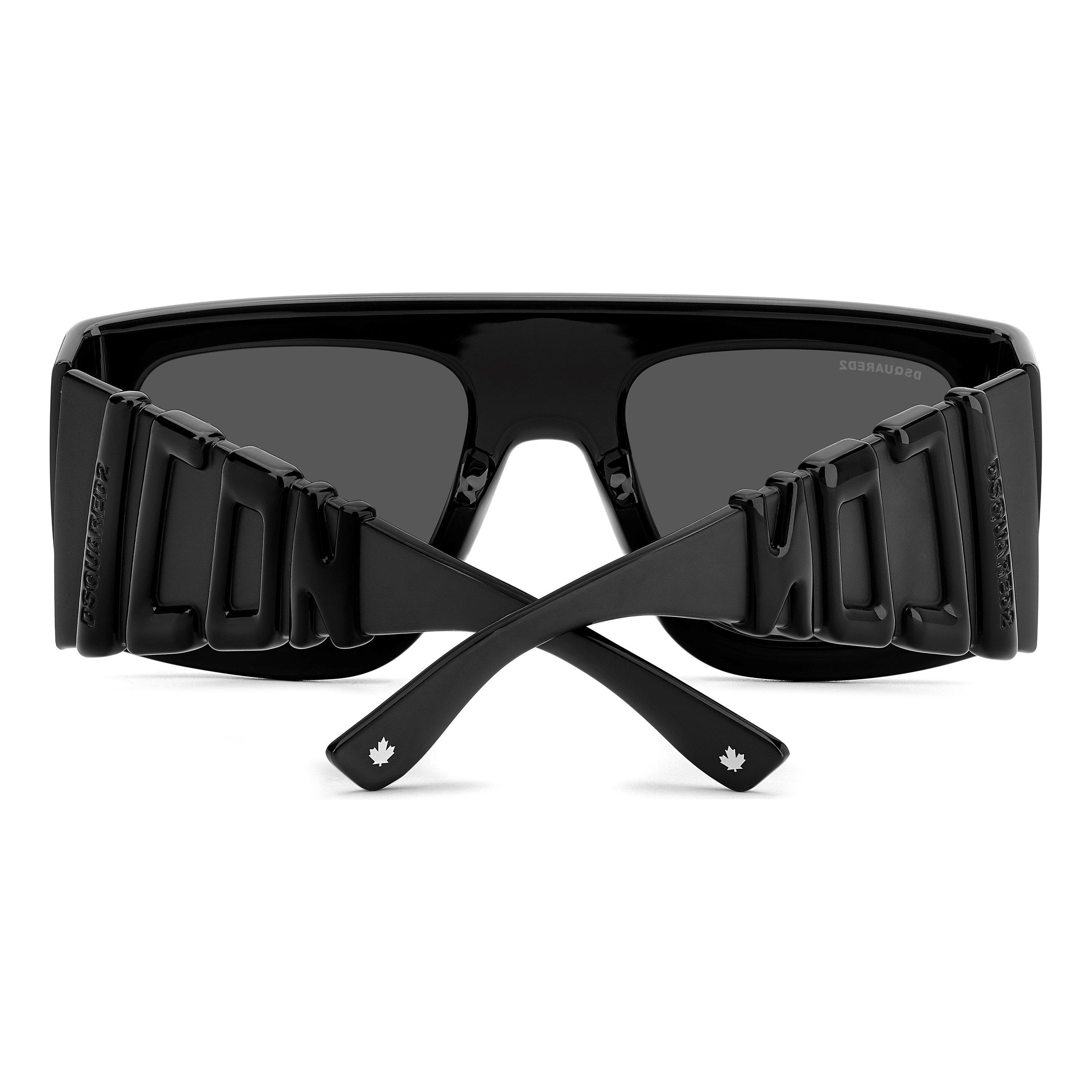 Matte Black - DSquared2 - Dsquare Rec Flat Top Sn99 - 6