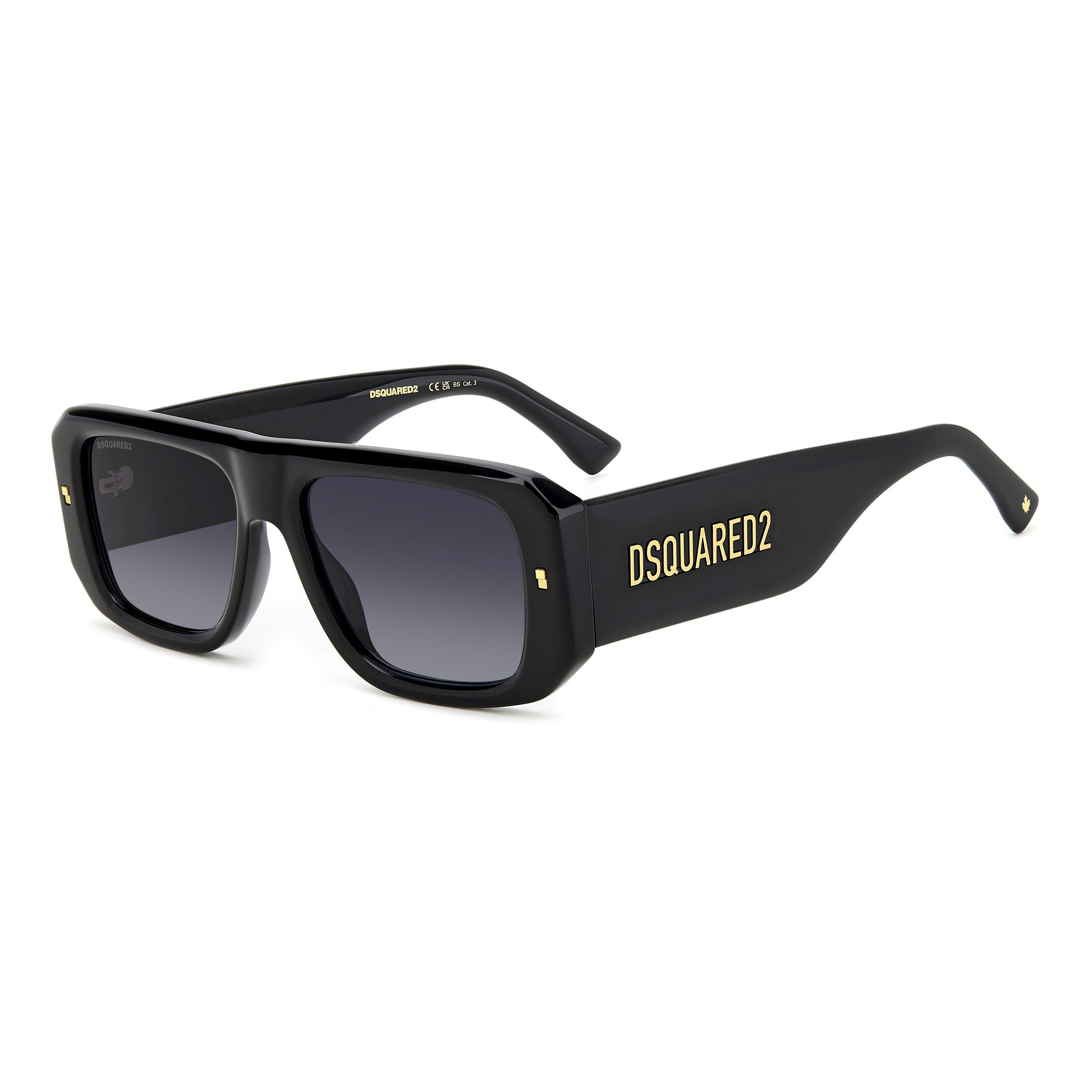 Dsquared2 Men's Round Sunglasses - Black - 54 cm