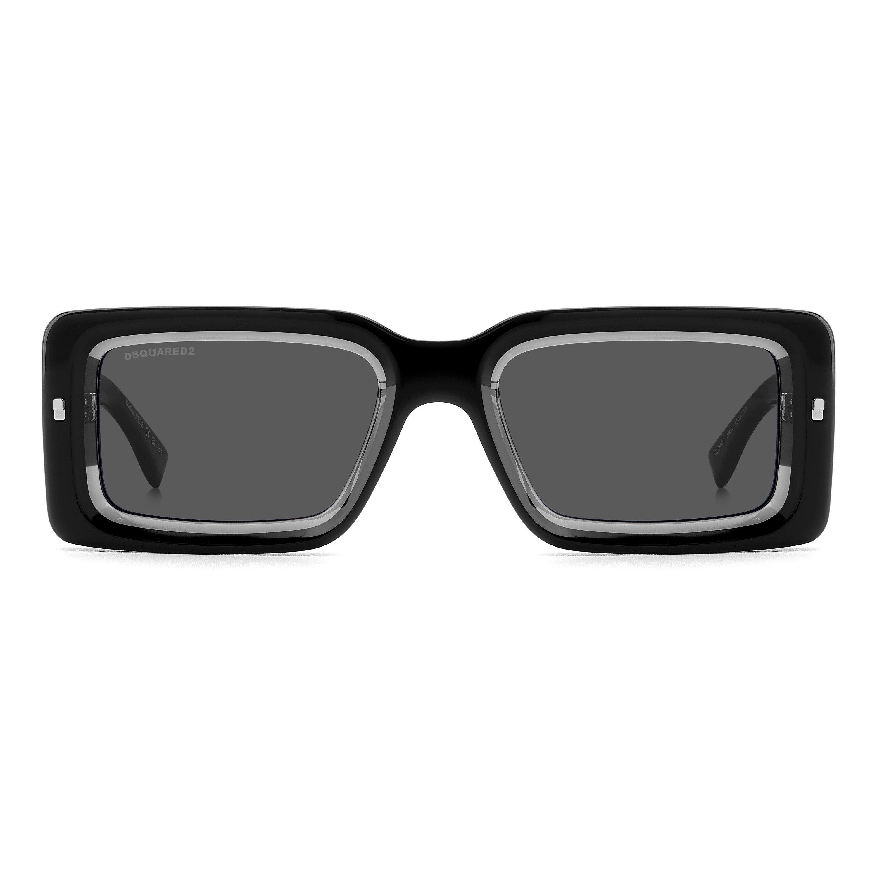 Black Grey - DSquared2 - Dsquare Rectangular Sn99 - 2