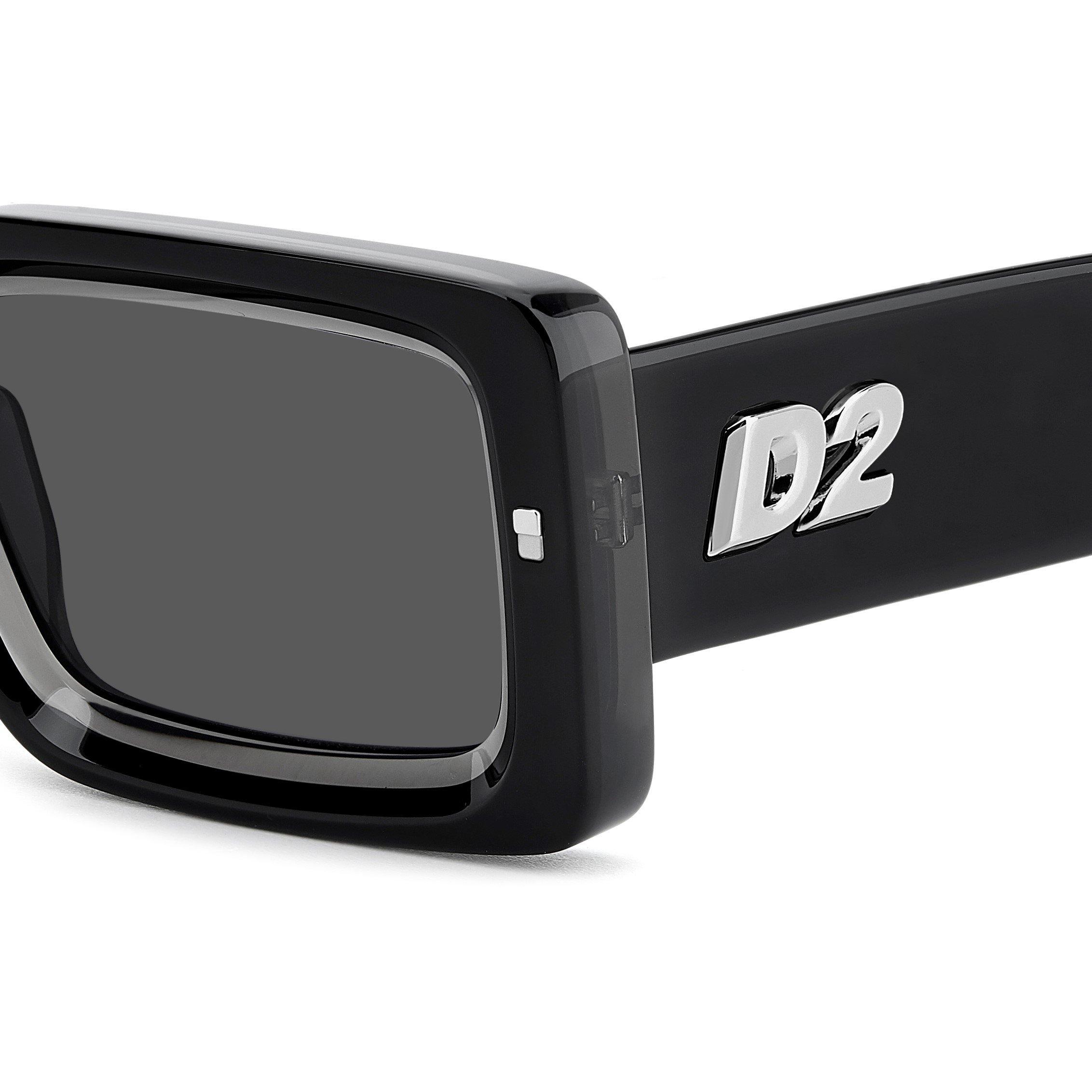 Black Grey - DSquared2 - Dsquare Rectangular Sn99 - 5