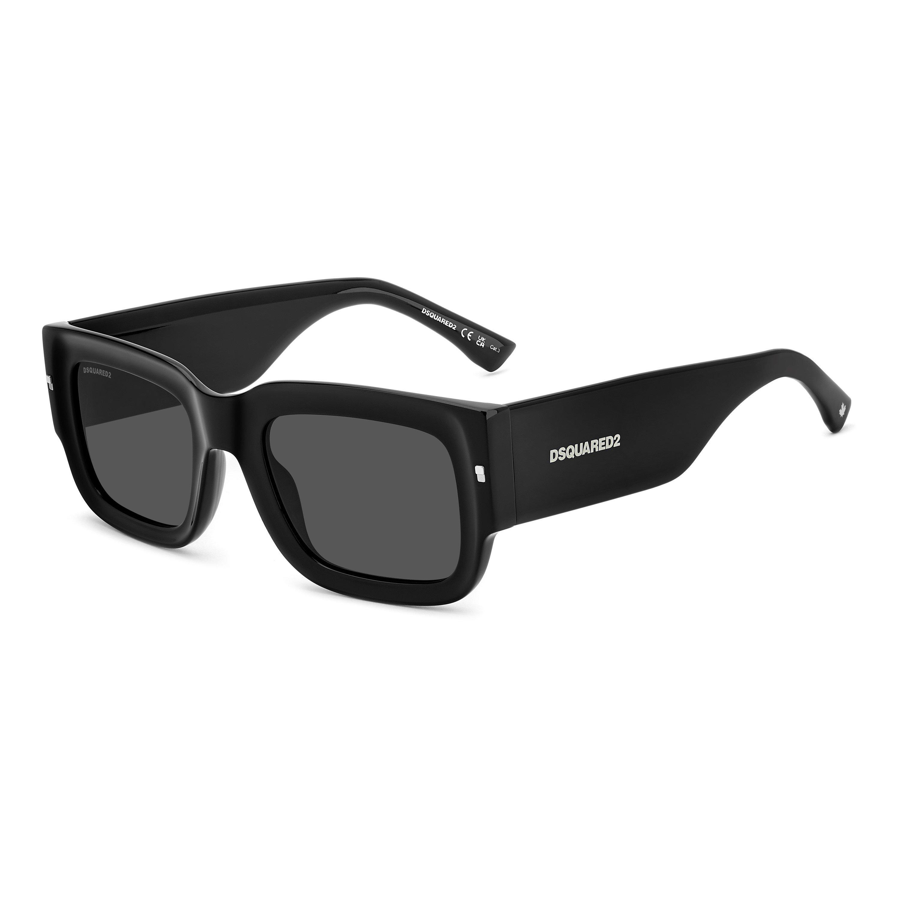 Dsquared2 Men's Round Sunglasses - Black - 52 cm