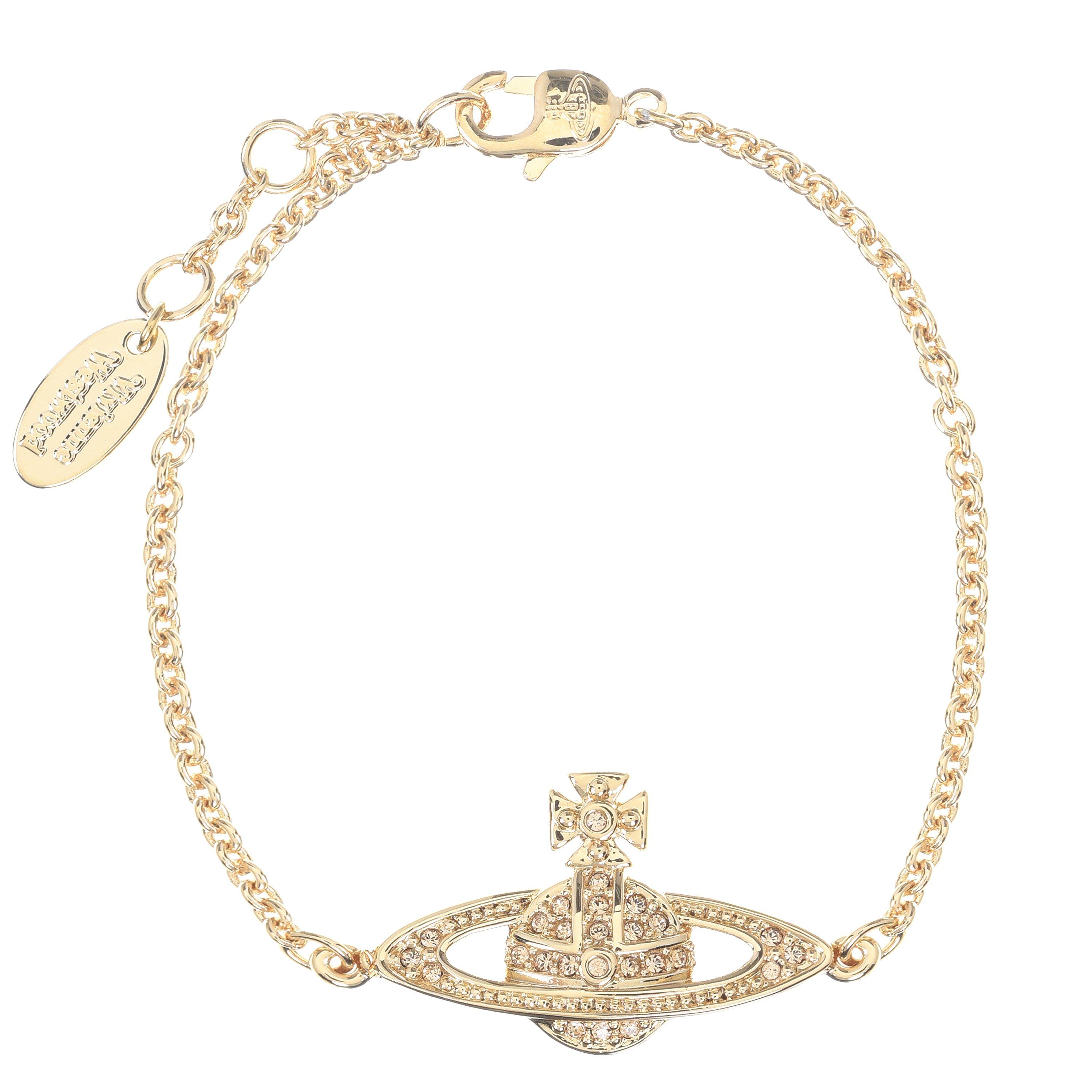 Vivienne Westwood Mini Relief Orb Bracelet - Gold R121