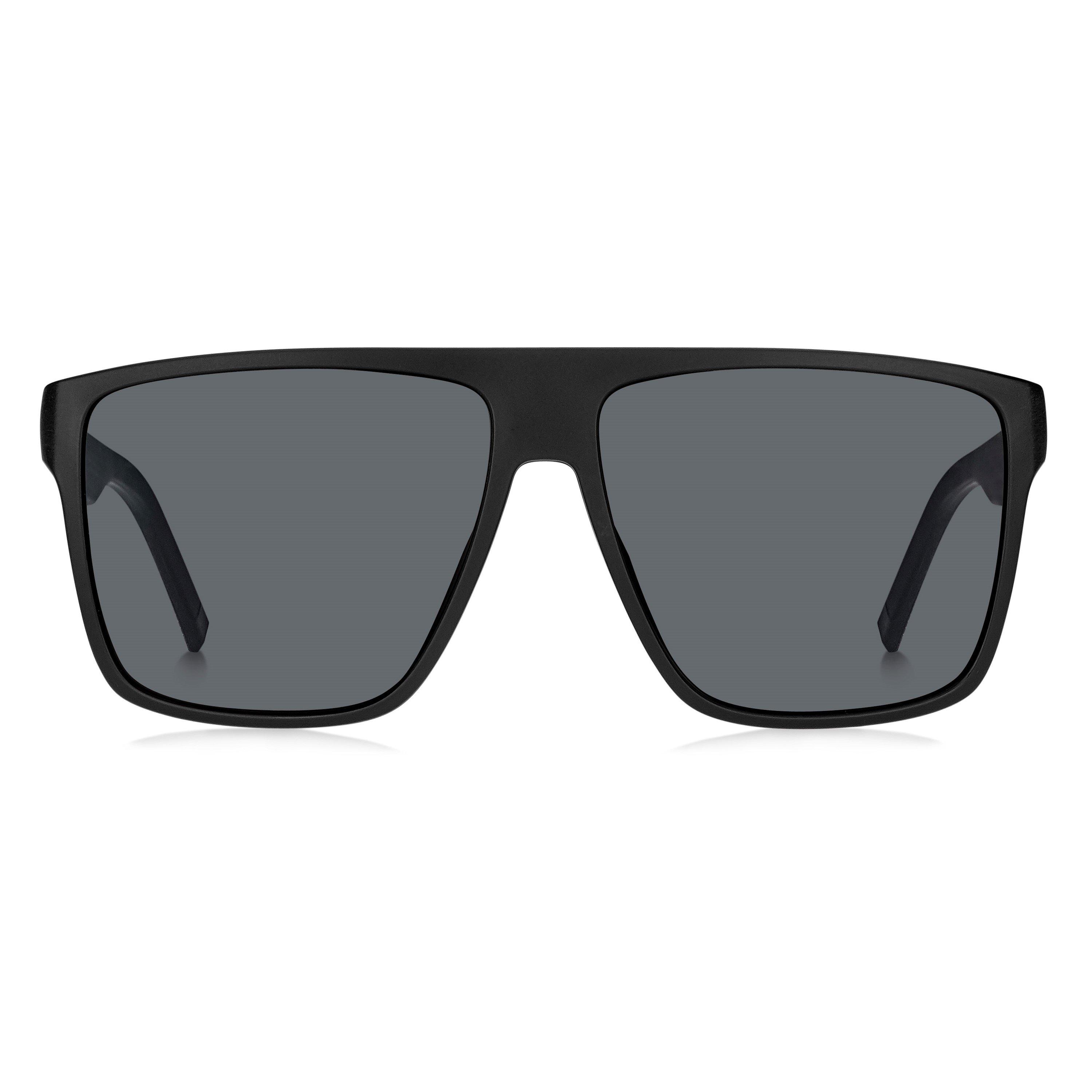 Matte Black - Tommy Hilfiger - Men's Round Sunglasses - 2