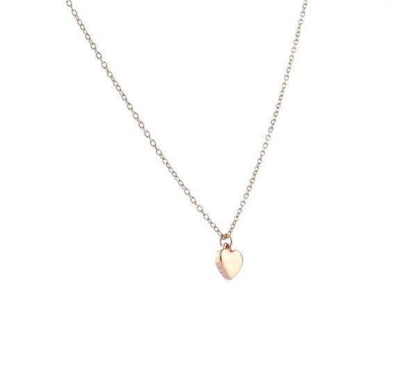 Silver Necklaces For Women Ted Baker Hara Tiny Heart Pendant