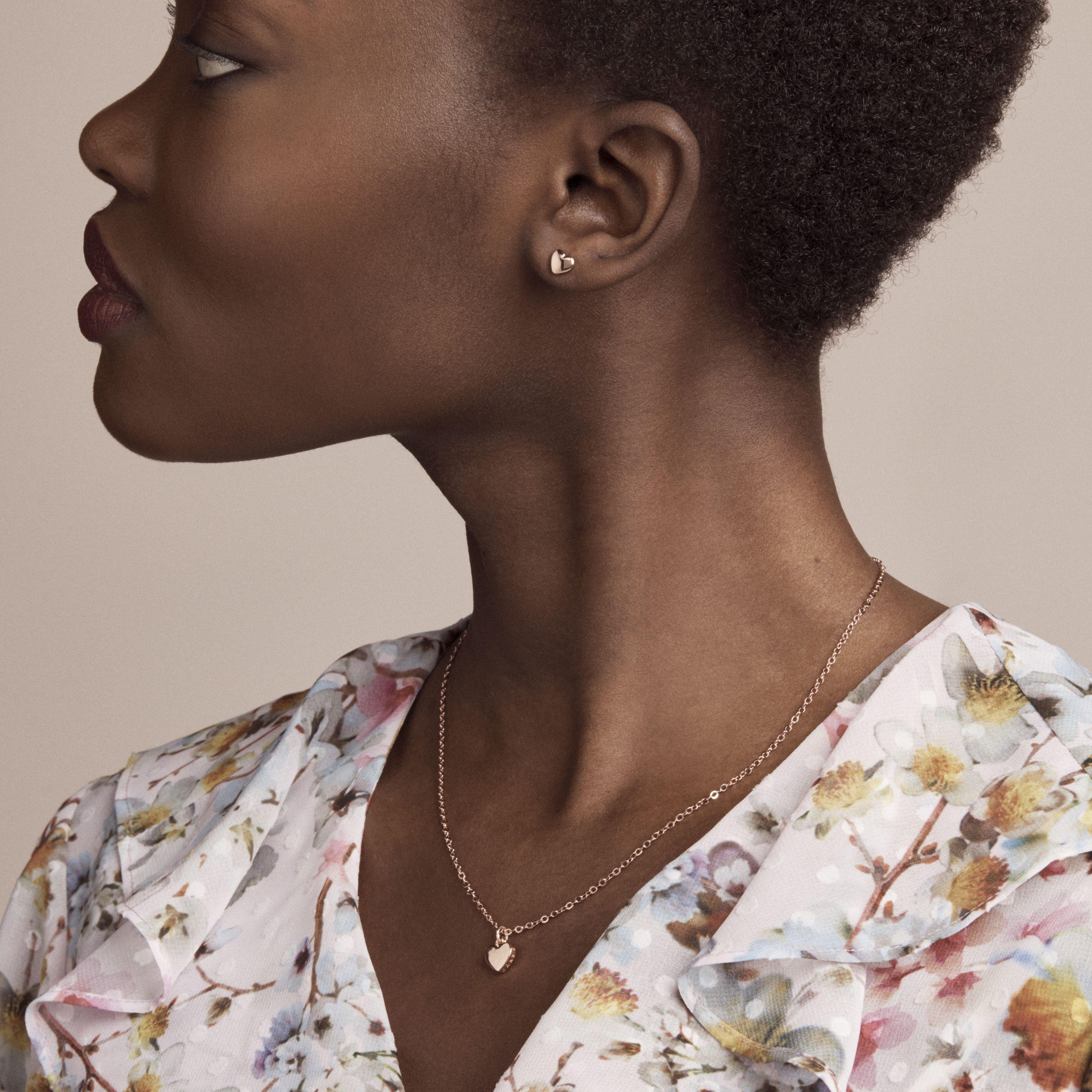 Rose Gold* - Ted Baker - Hara Heart Pendant Necklace - 6