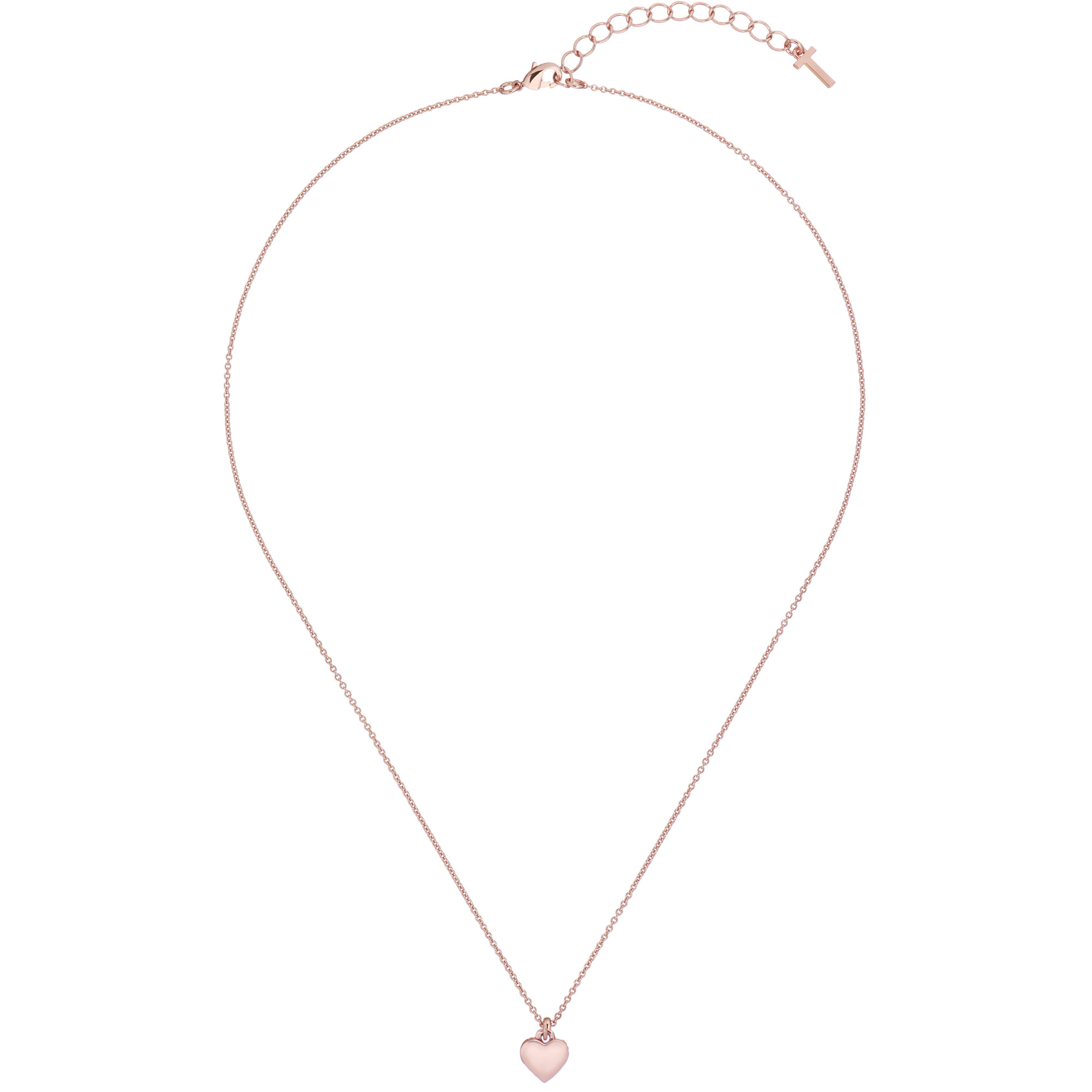 Rose Gold* - Ted Baker - Hara Heart Pendant Necklace - 7