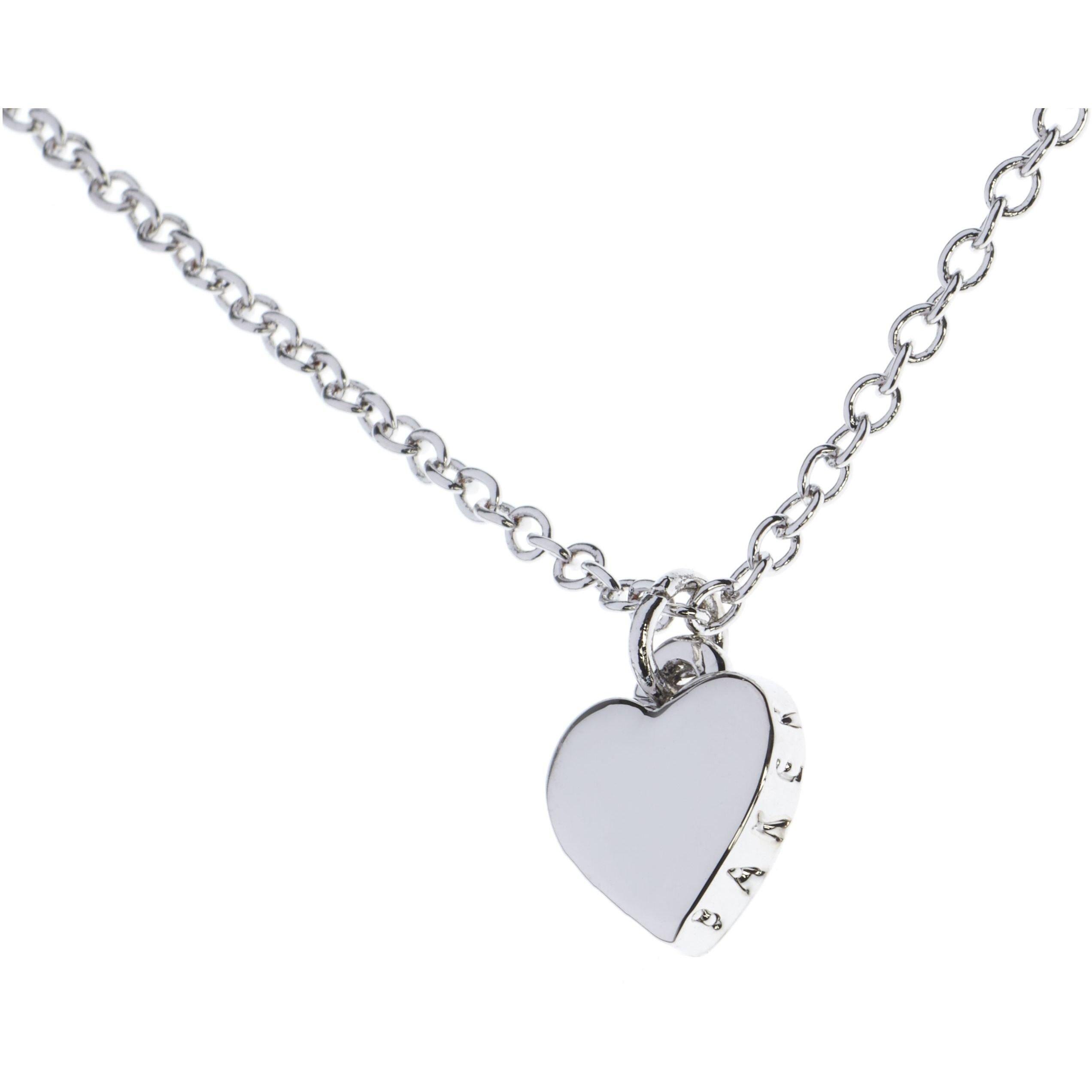 Silver* - Ted Baker - Hara Heart Pendant Necklace - 2