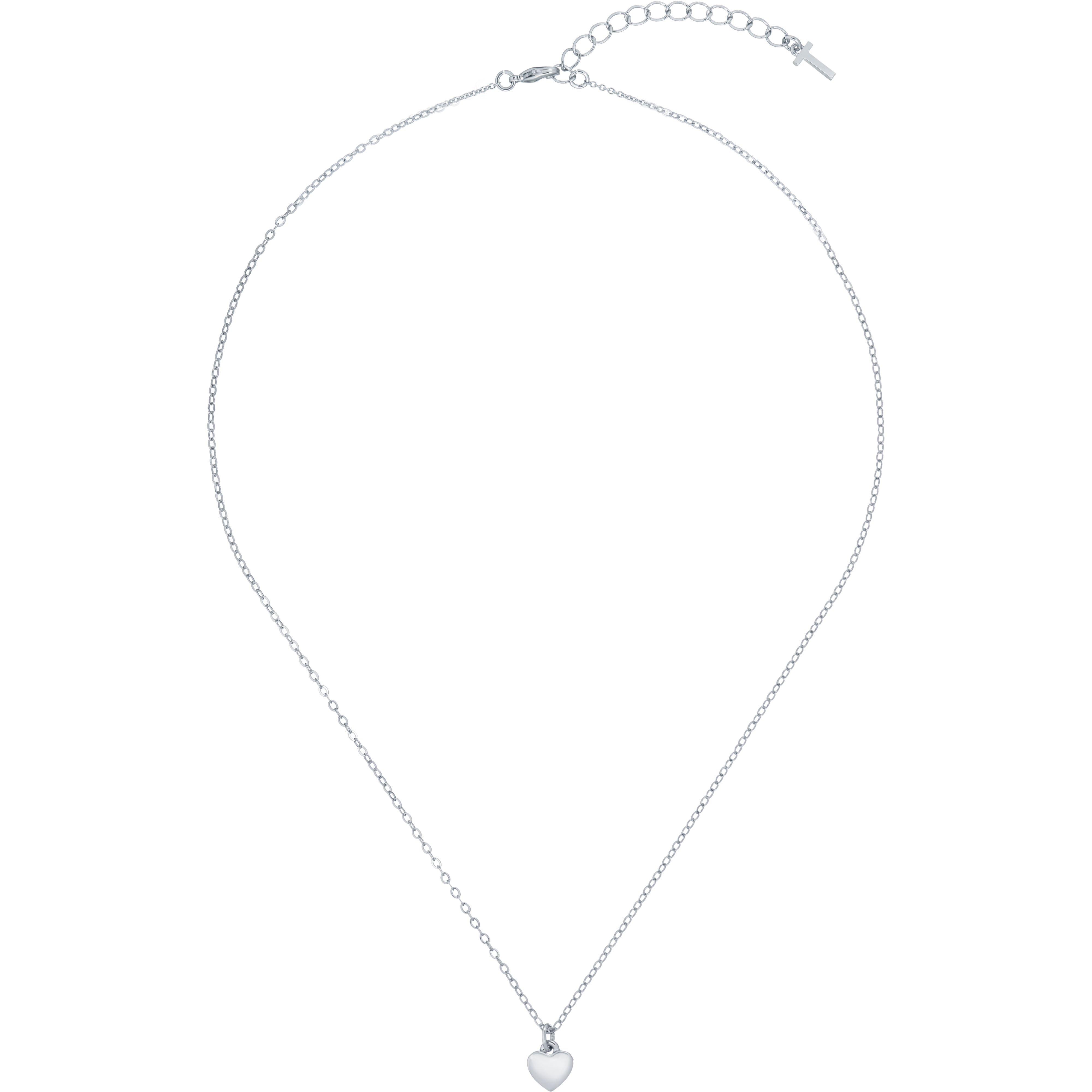 Silver* - Ted Baker - Hara Heart Pendant Necklace - 5