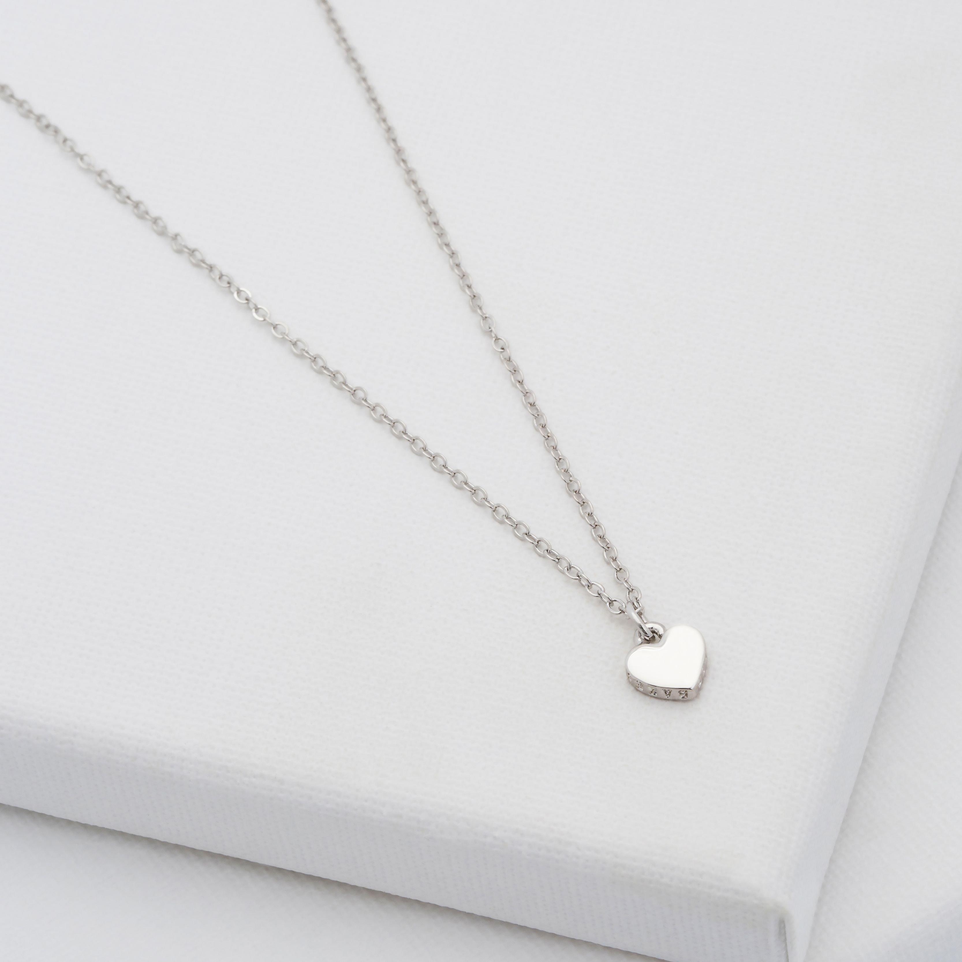 Silver* - Ted Baker - Hara Heart Pendant Necklace - 8