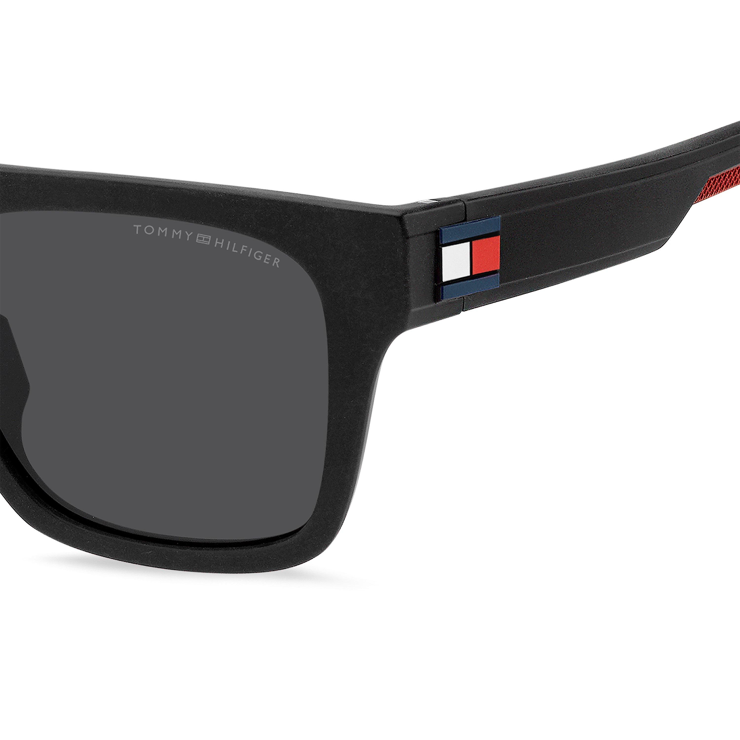 Matte Black Red - Tommy Hilfiger - Tommy Rec Flat Top Sn99 - 4
