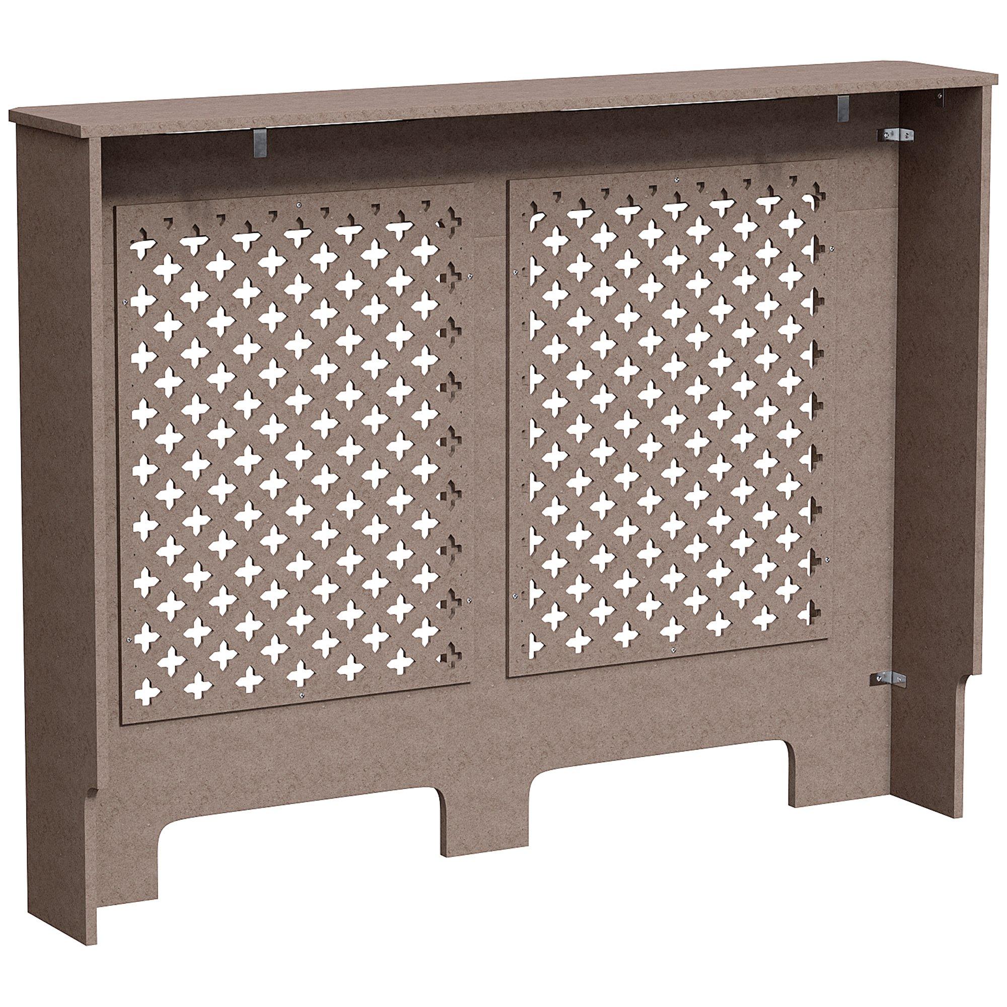 Natural - Lassic - Vida Designs Oxford Radiator Cover, Medium - 8