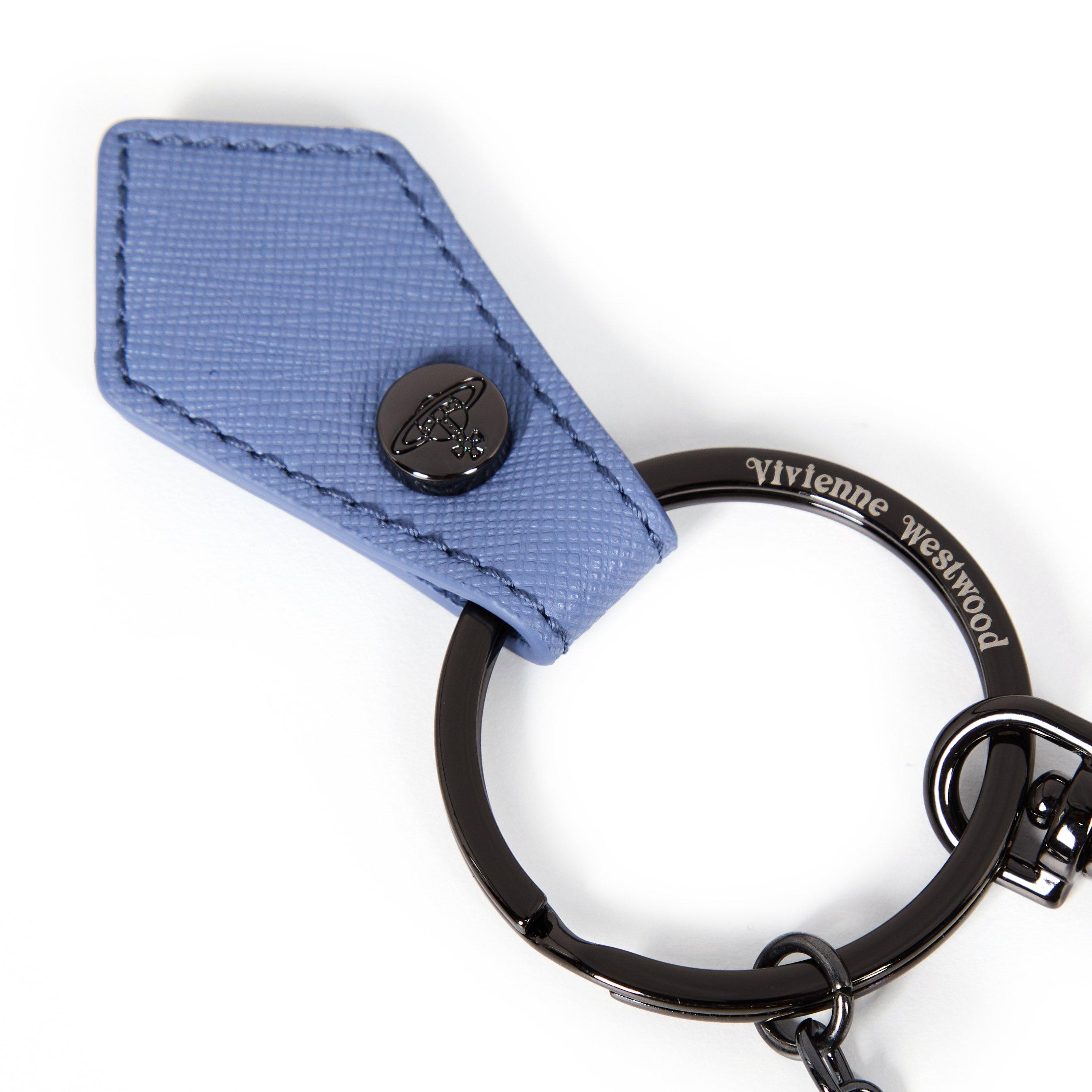 Blue/Gunmetal - Vivienne Westwood - Orb Keyring - 2