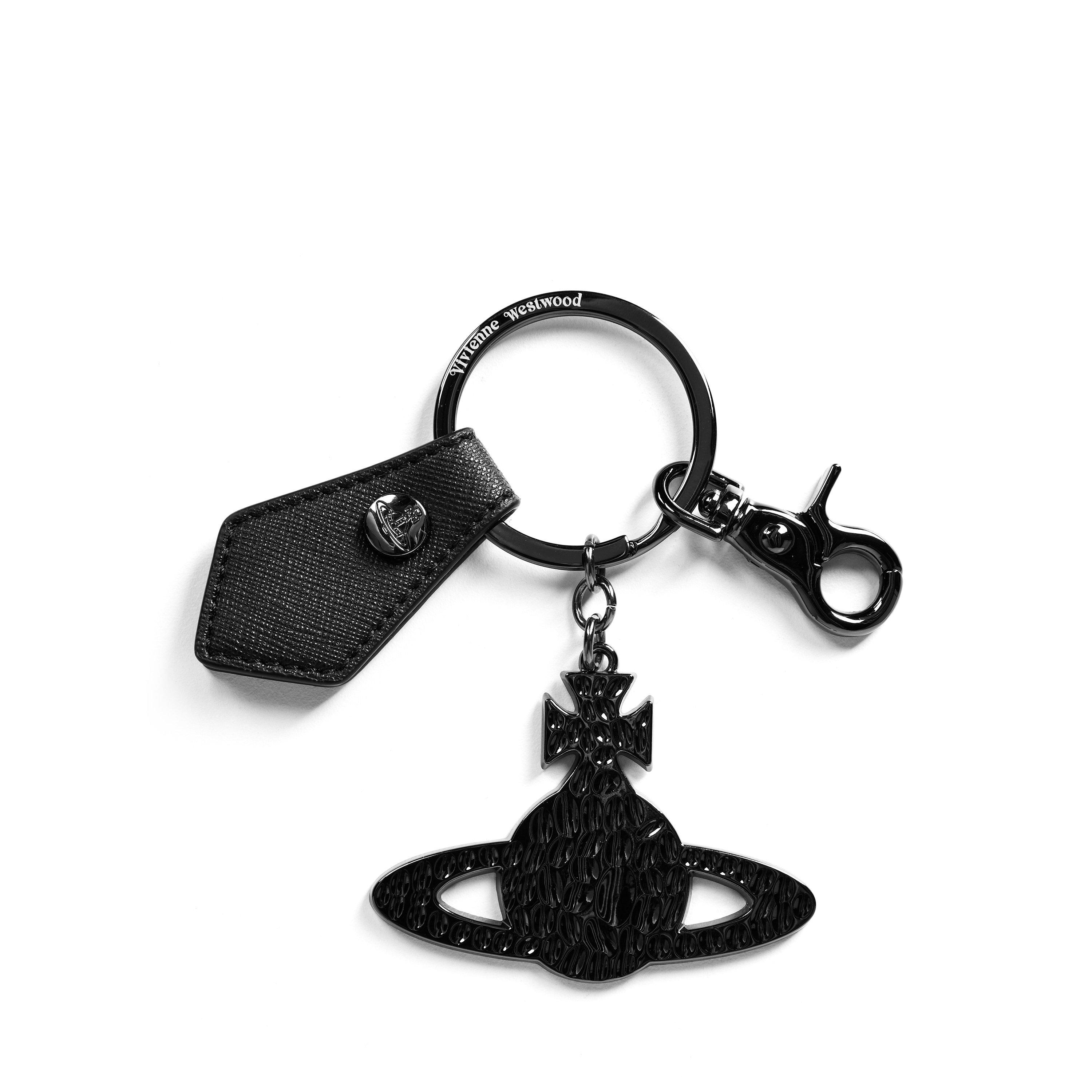 Vivienne Westwood Men's Hammered Orb Key Ring
