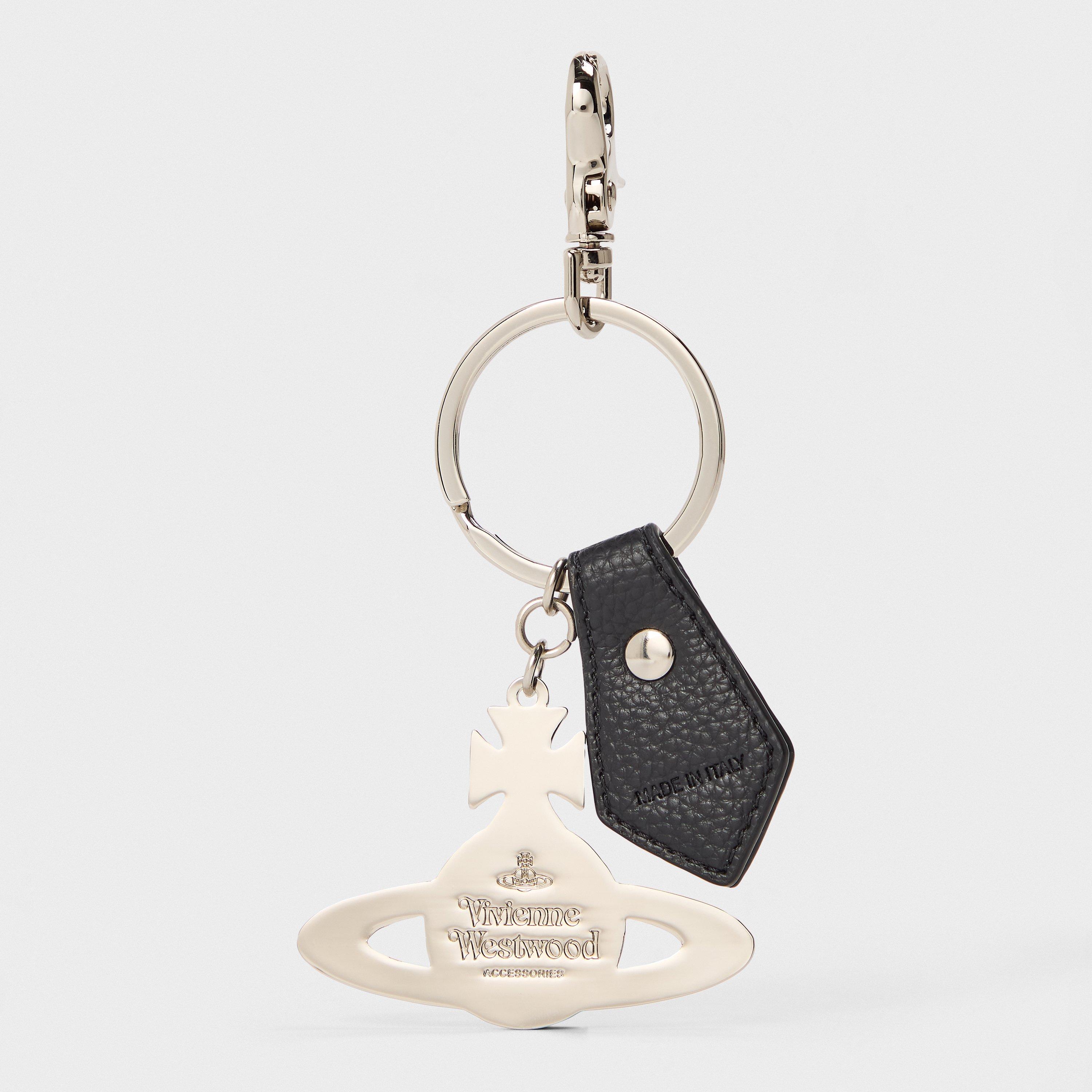 Silver - Vivienne Westwood - Men's Hammered Orb Key Ring - 2