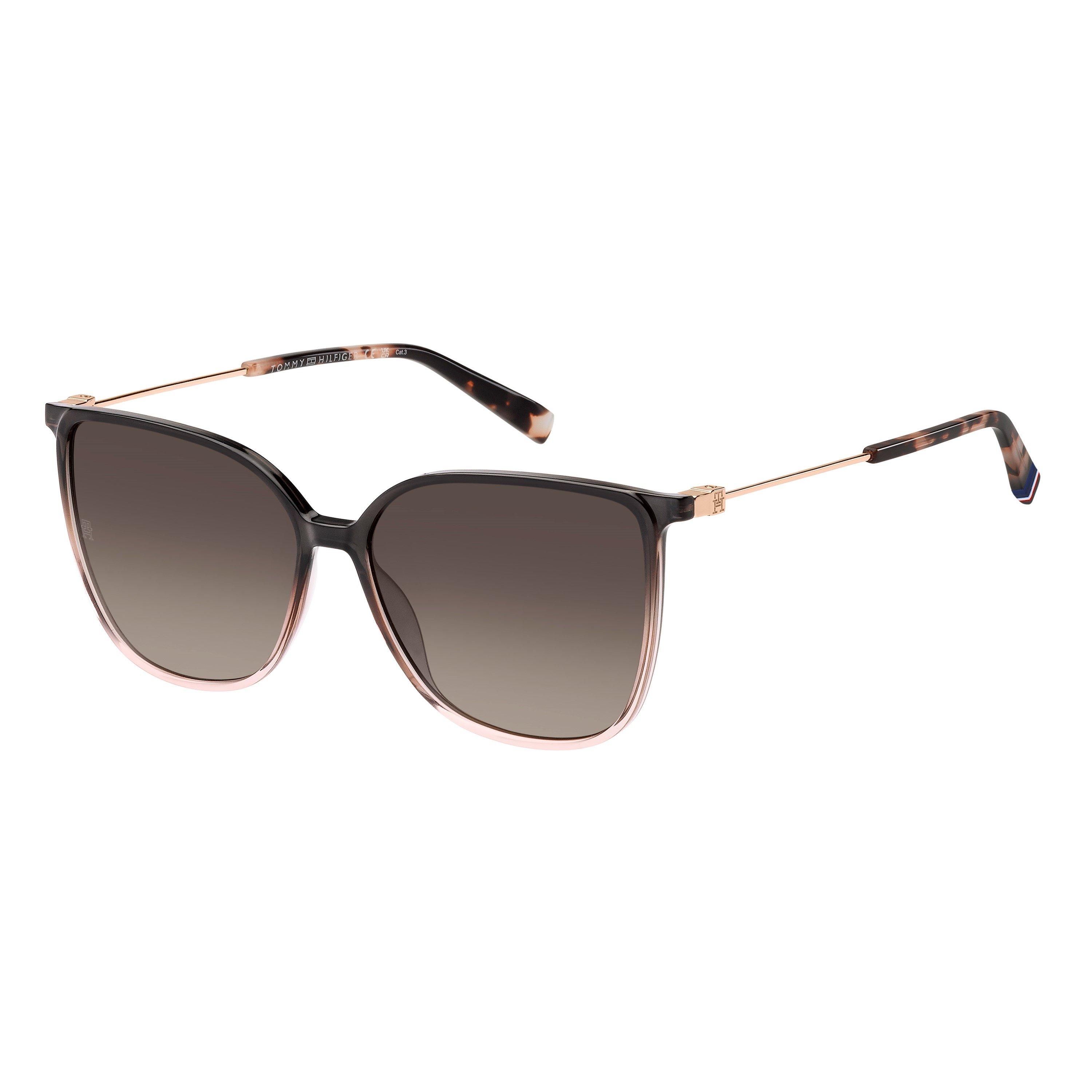 Tommy Hilfiger Women's Round Sunglasses - Grey Pink - 57 cm