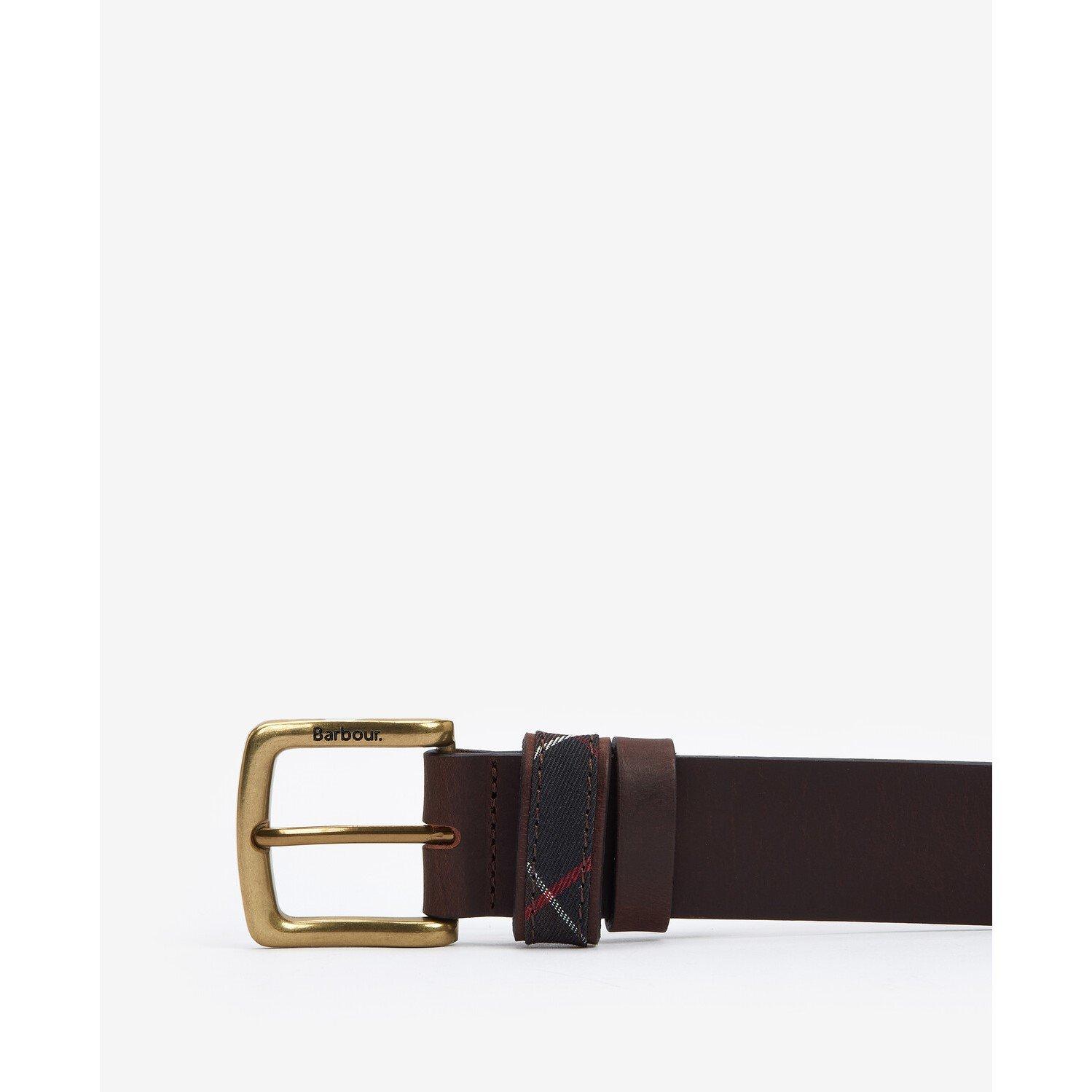 Brown - Barbour - Esk Leather Belt - 2