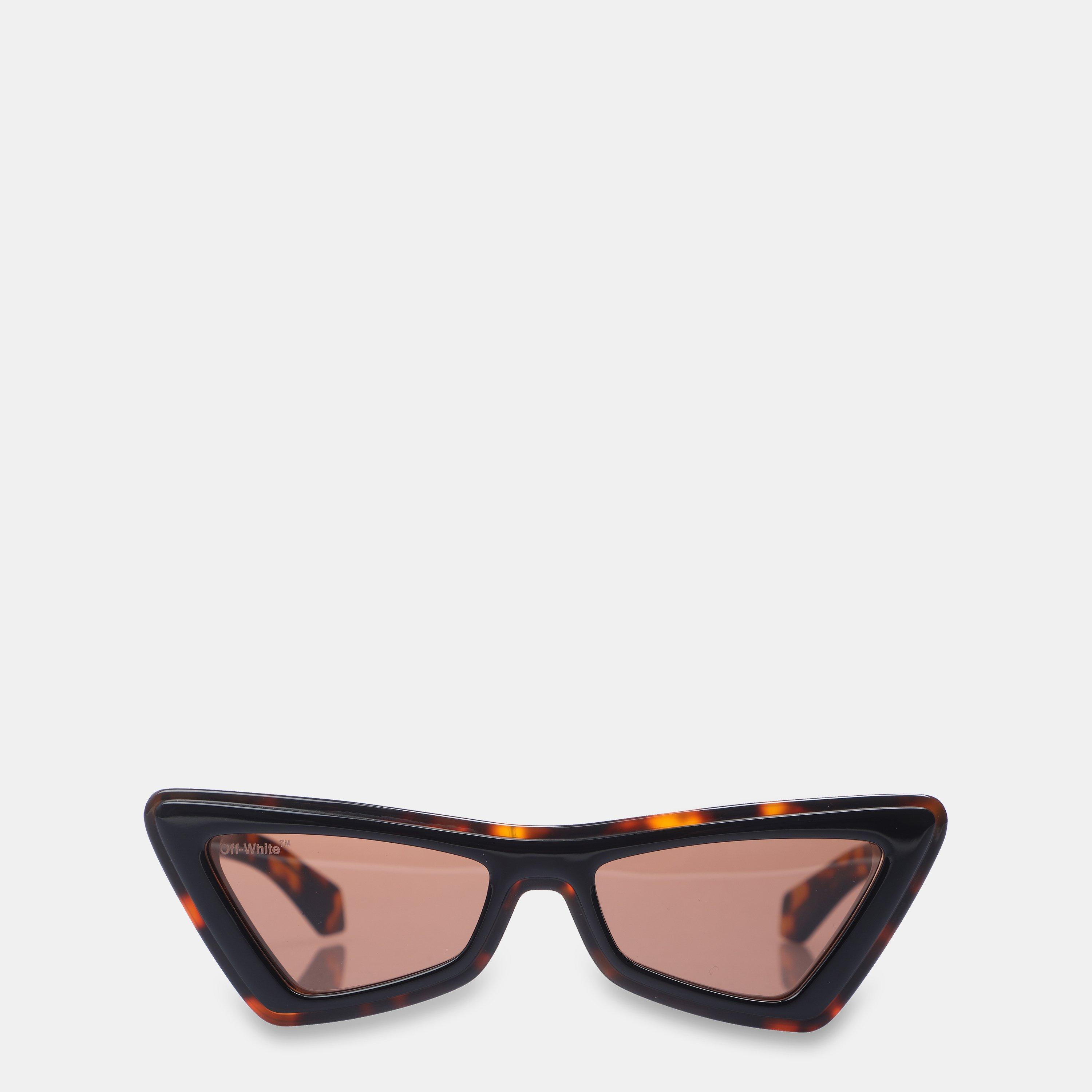 Off White Artemisia Sun Square Sunglasses - Havana Brown