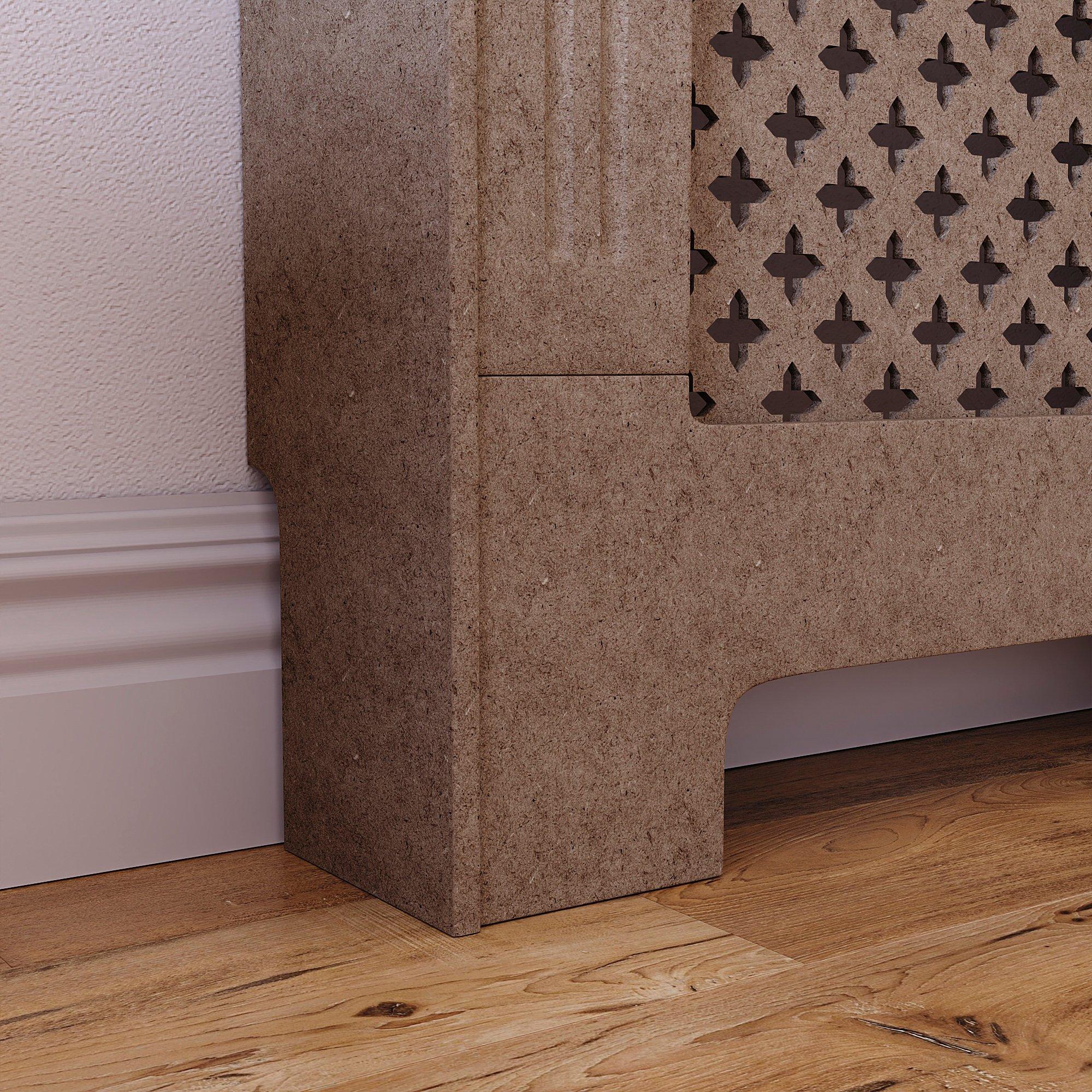 Natural - Lassic - Vida Designs Oxford Radiator Cover, Small - 6