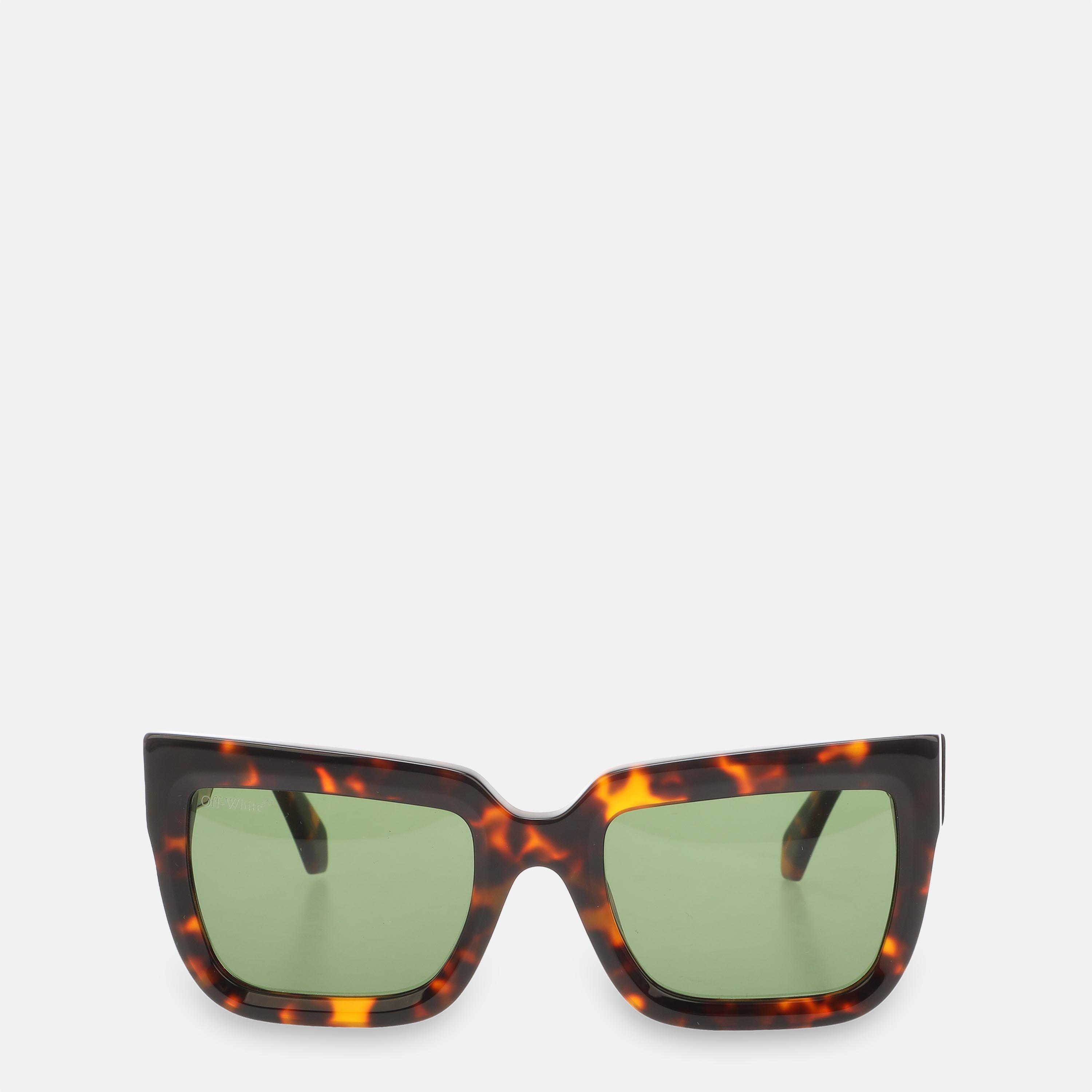 Off White Firenze Sun Sunglasses - Havana Green