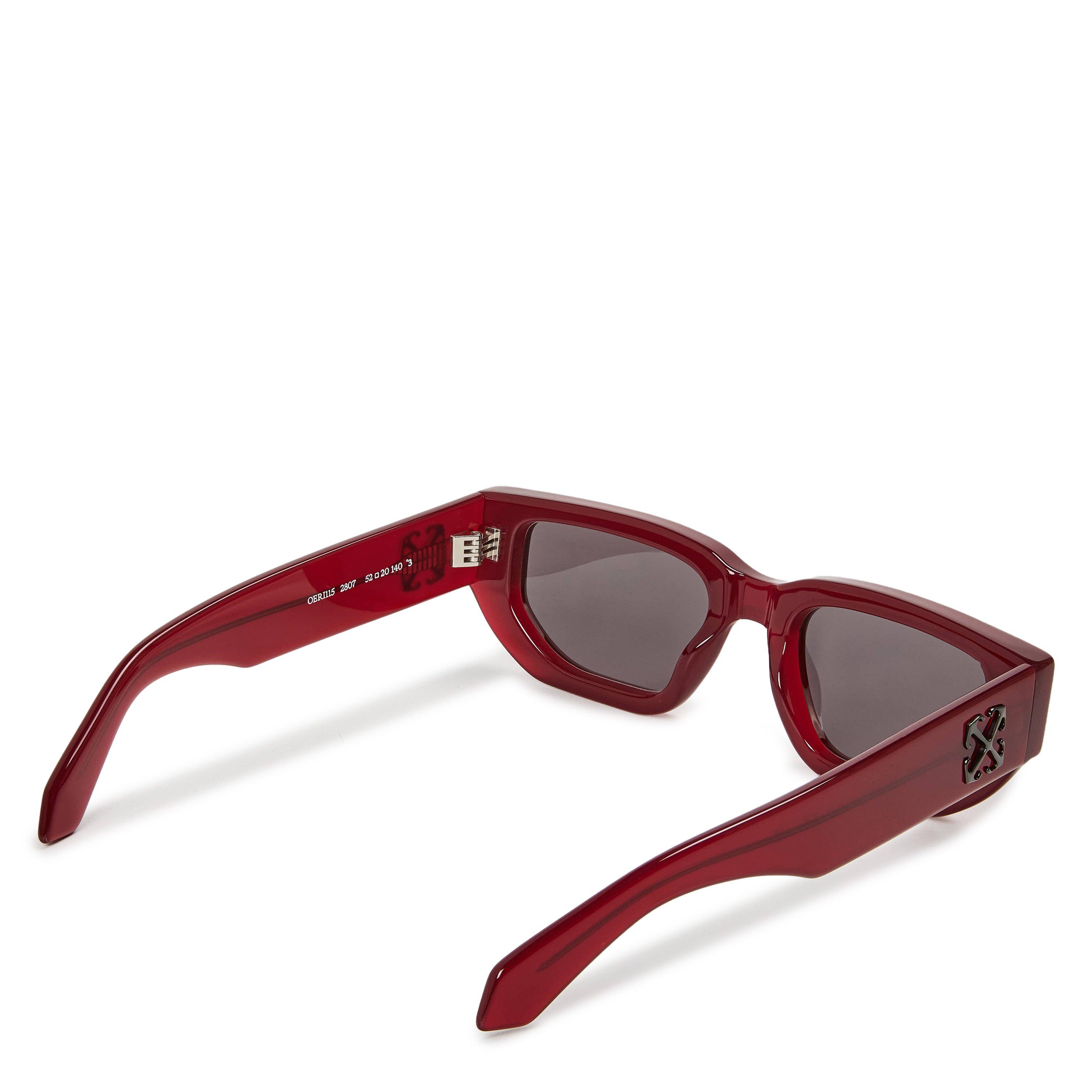 Burgandy Grey - Off White - Greeley Sun Sunglasses - 2