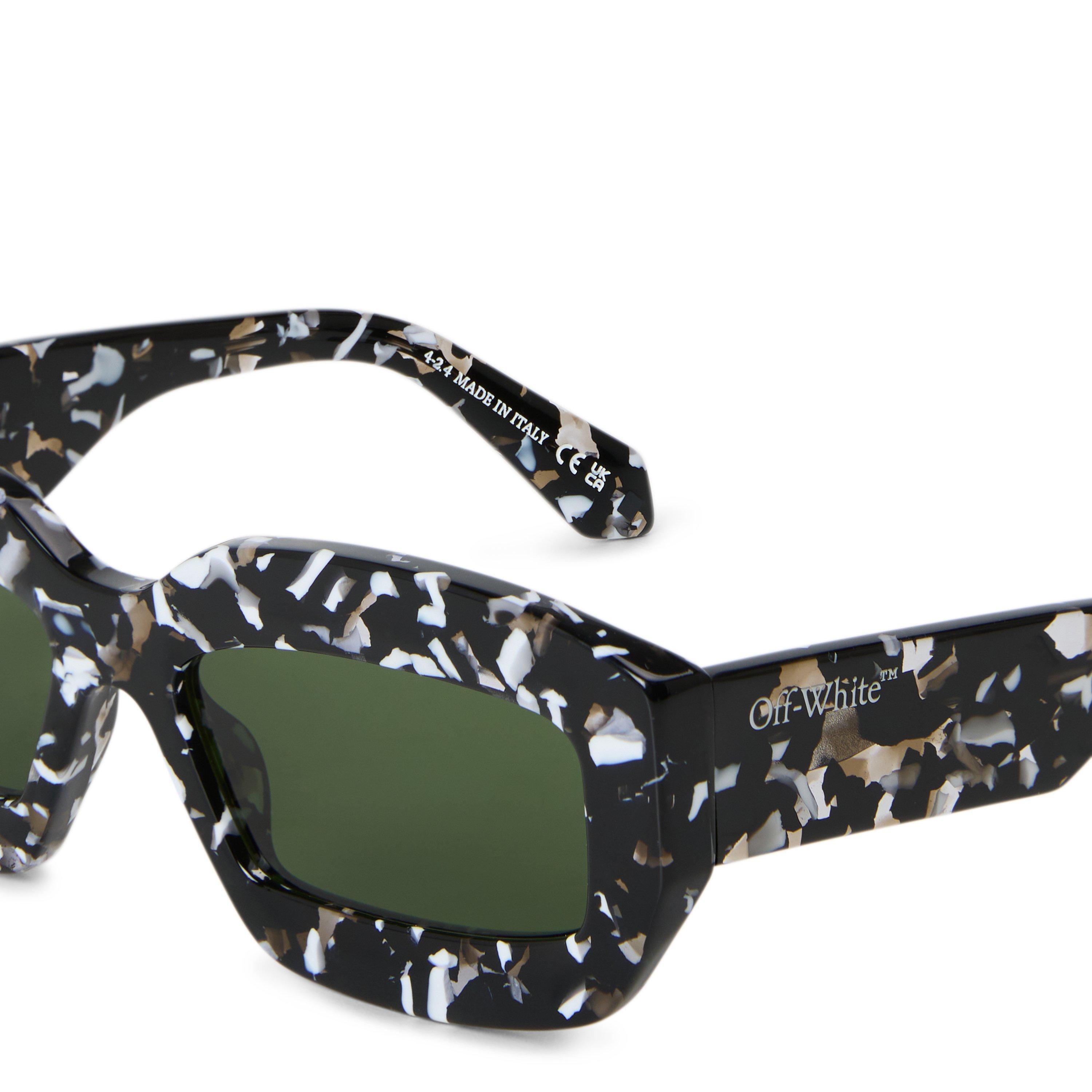 Black/Green - Off White - Charlotte Sun Sunglasses - 3