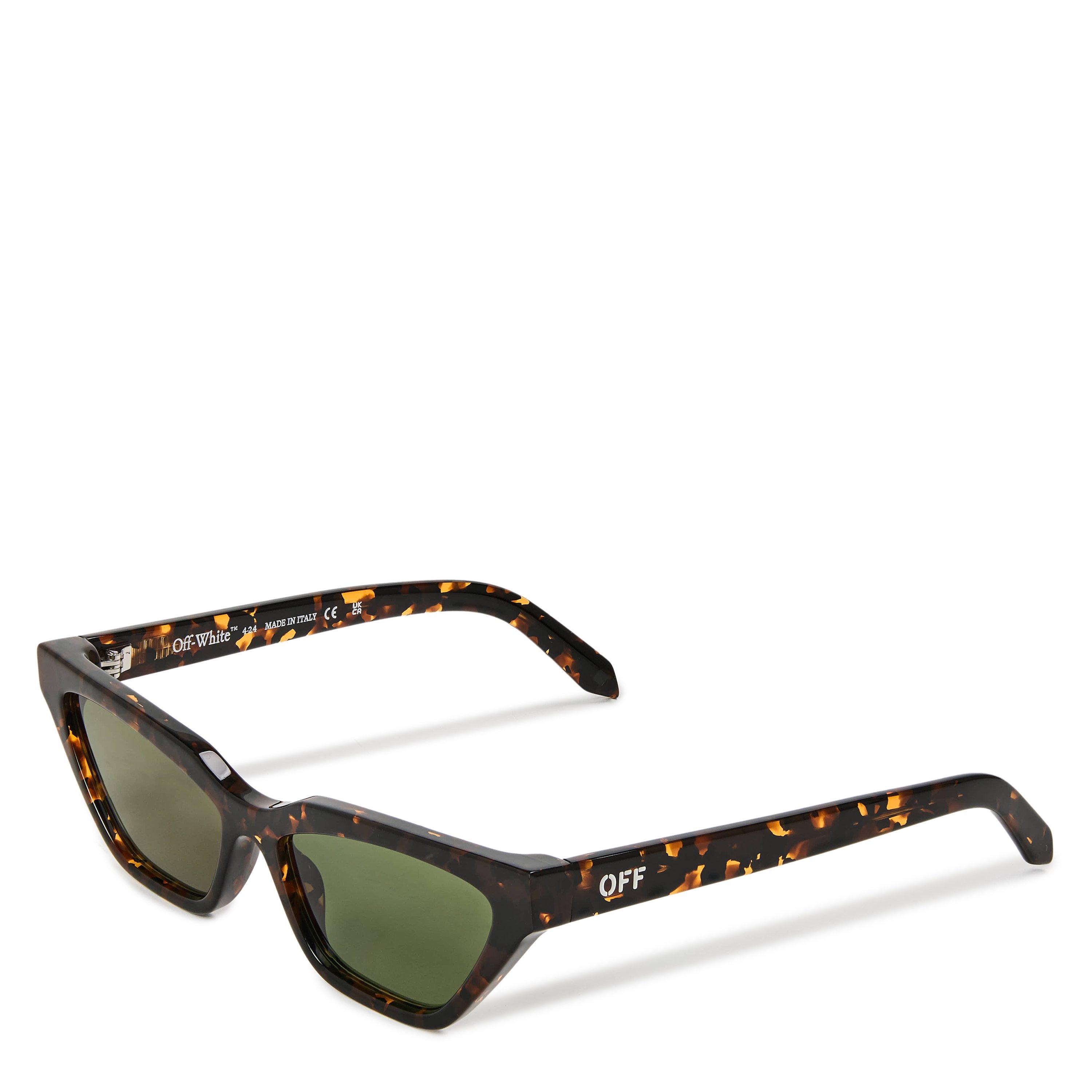 Off White  Madison Sun Sunglasses - Havana Green