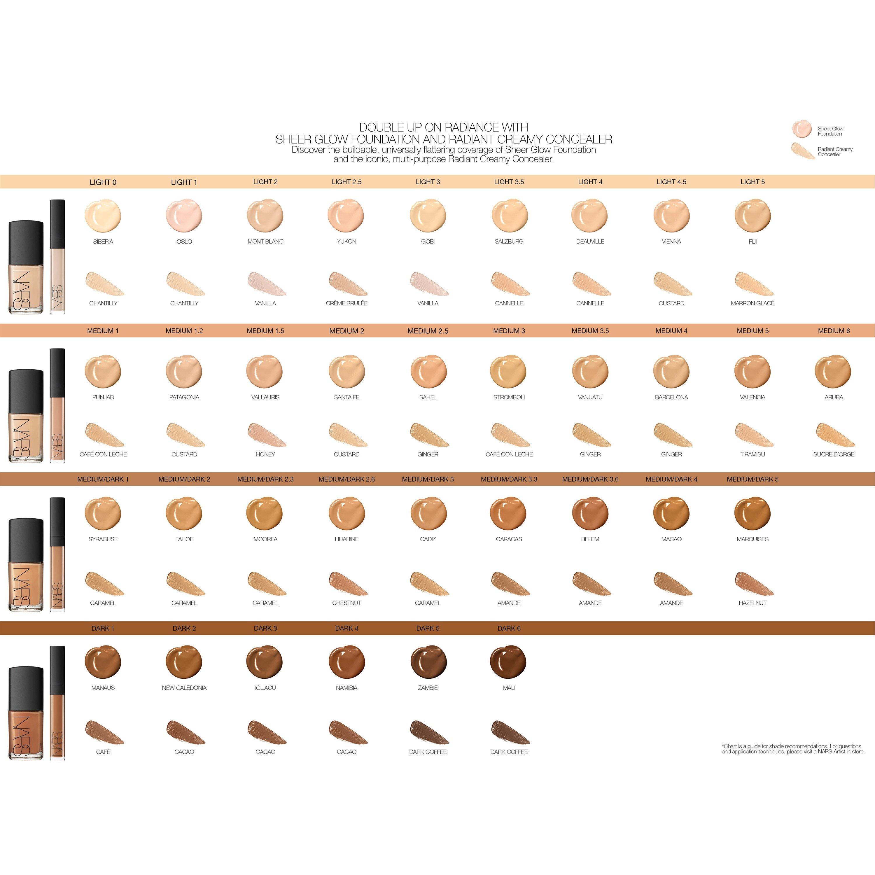 Mont Blanc - Nars - Sheer Glow Foundation 30ml - 5