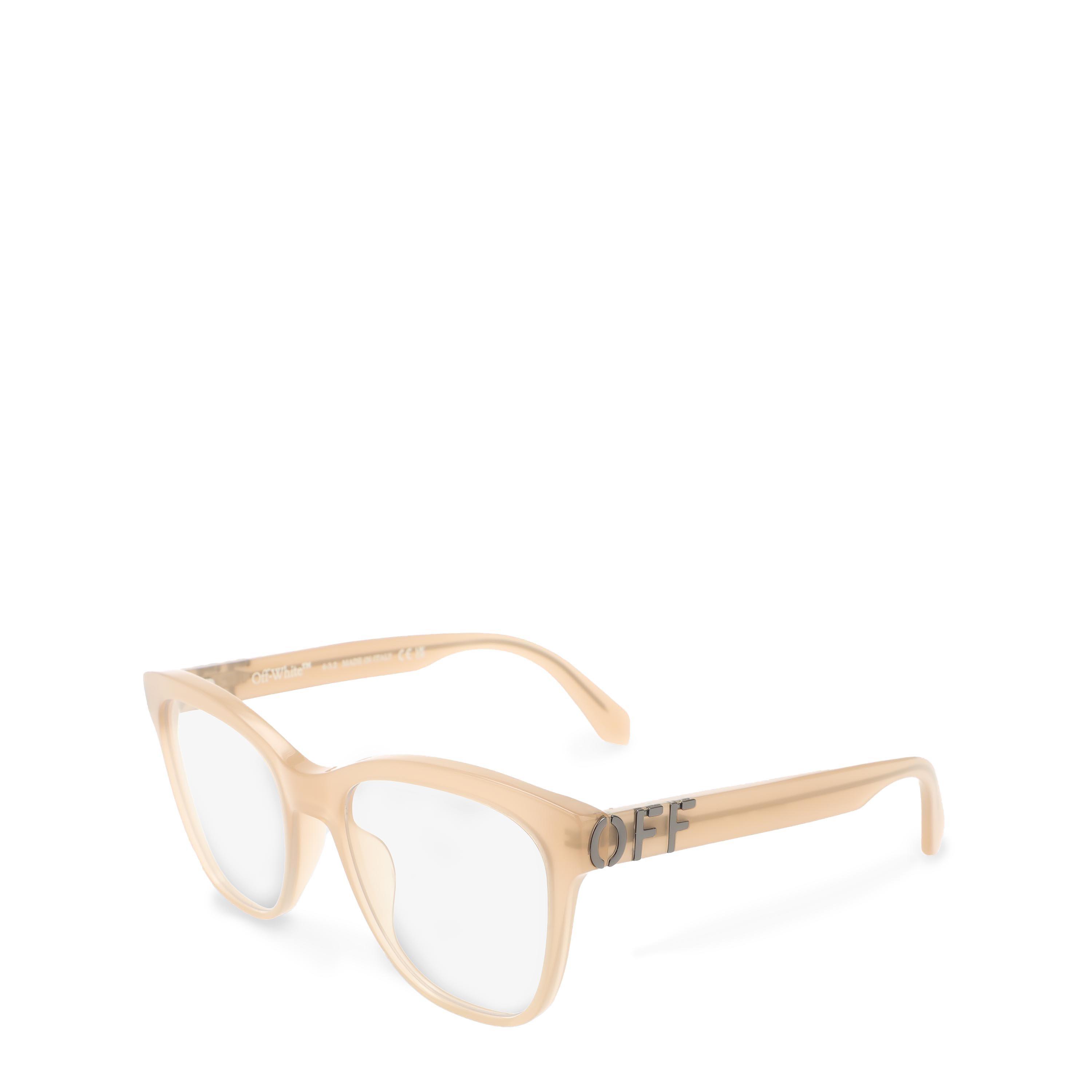 Off White Style Sun Square Sunglasses - Beige Blue