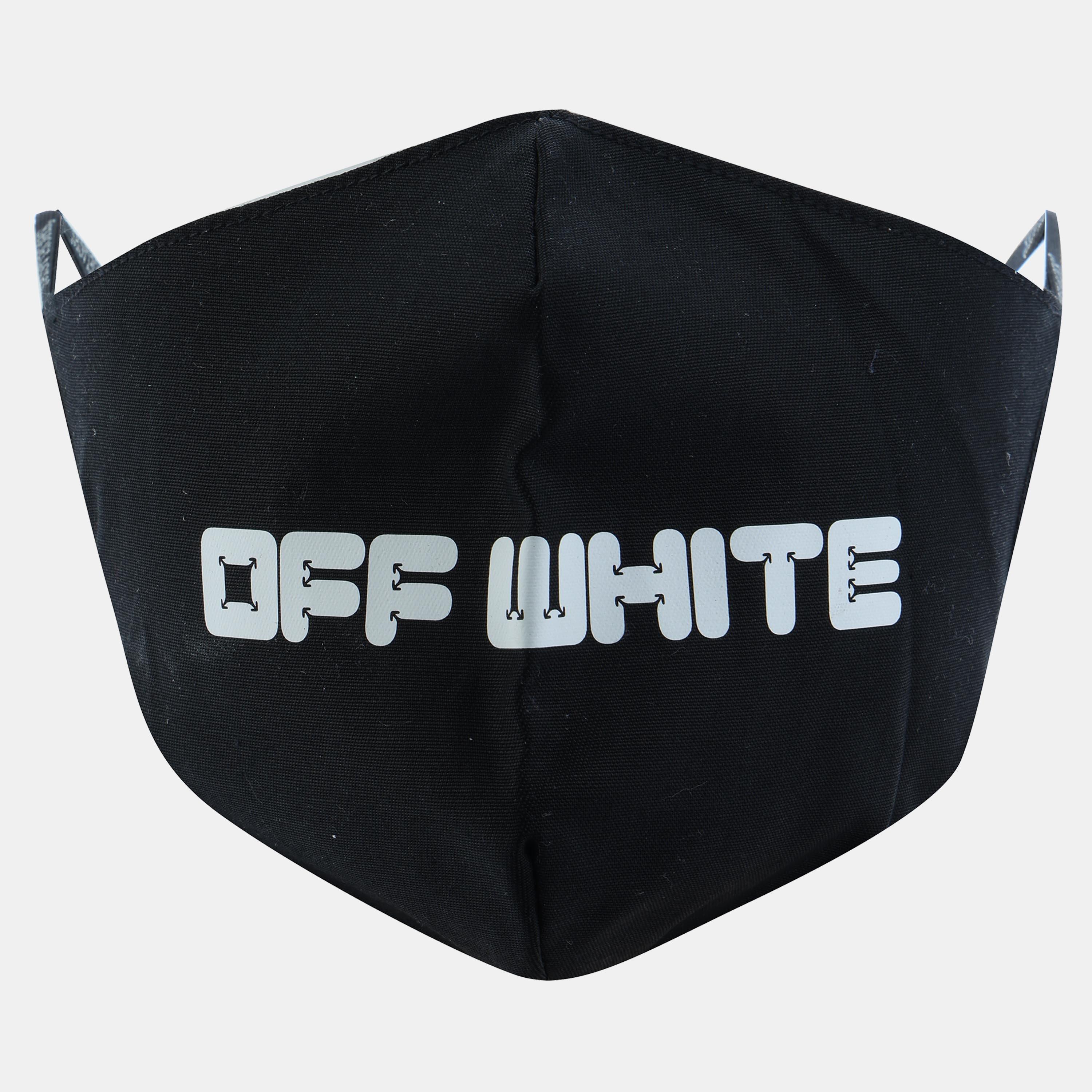 Off White Men's Arrows Mask - Black White - S/M