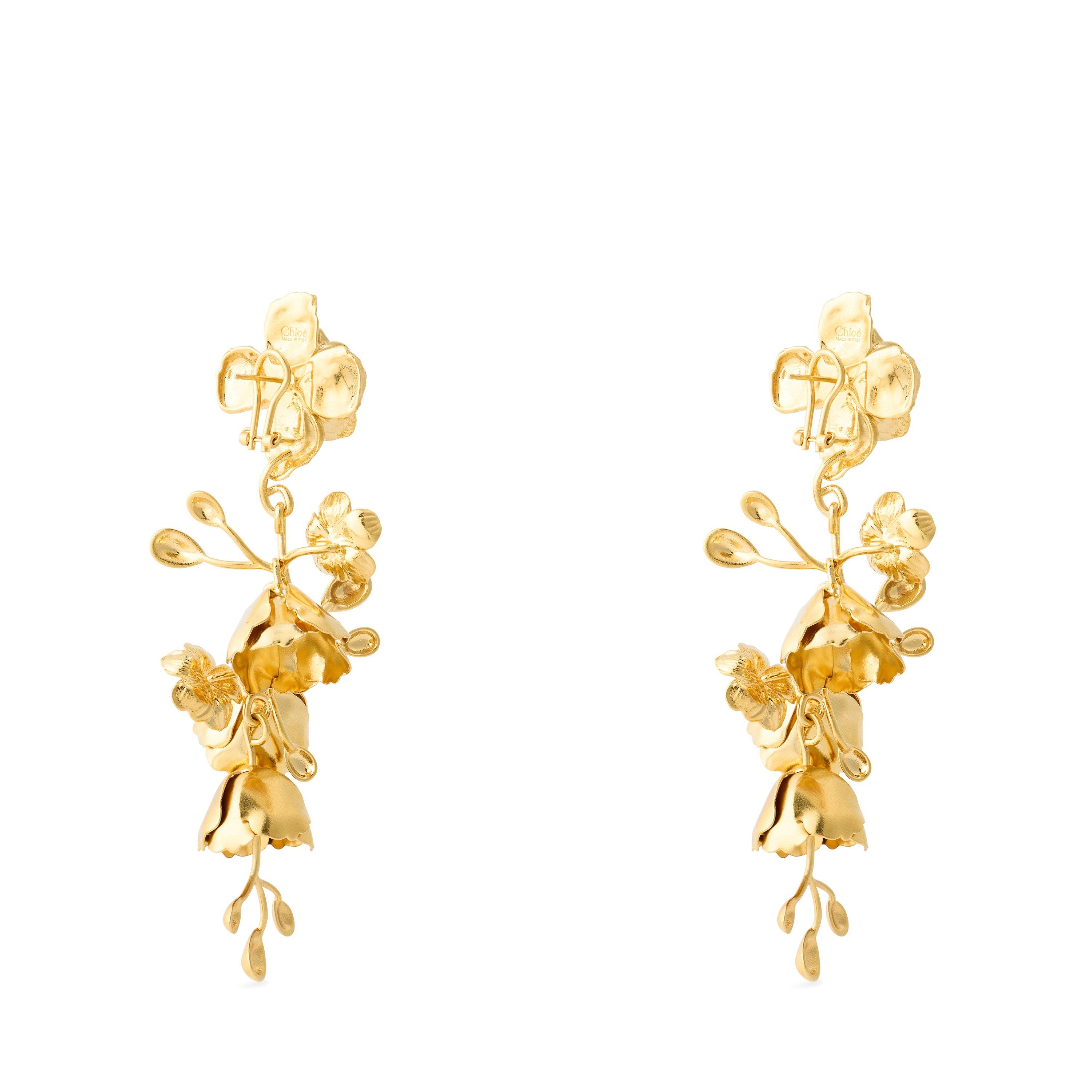 Vintage Gold - Chloe - Chloe Flwr Earrings Ld62 - 2