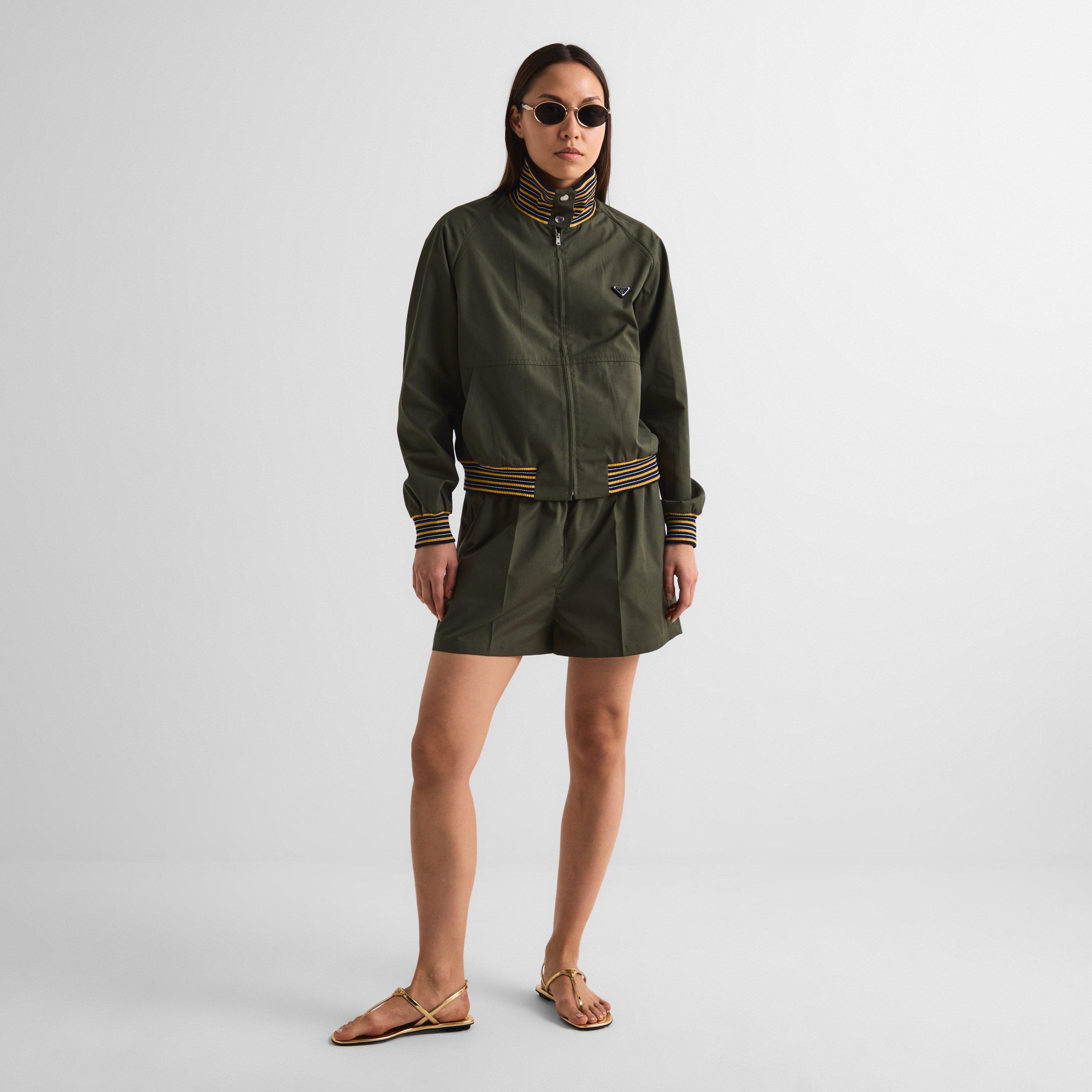 Gold/Grey - Prada - Women's Round Sunglasses - 6