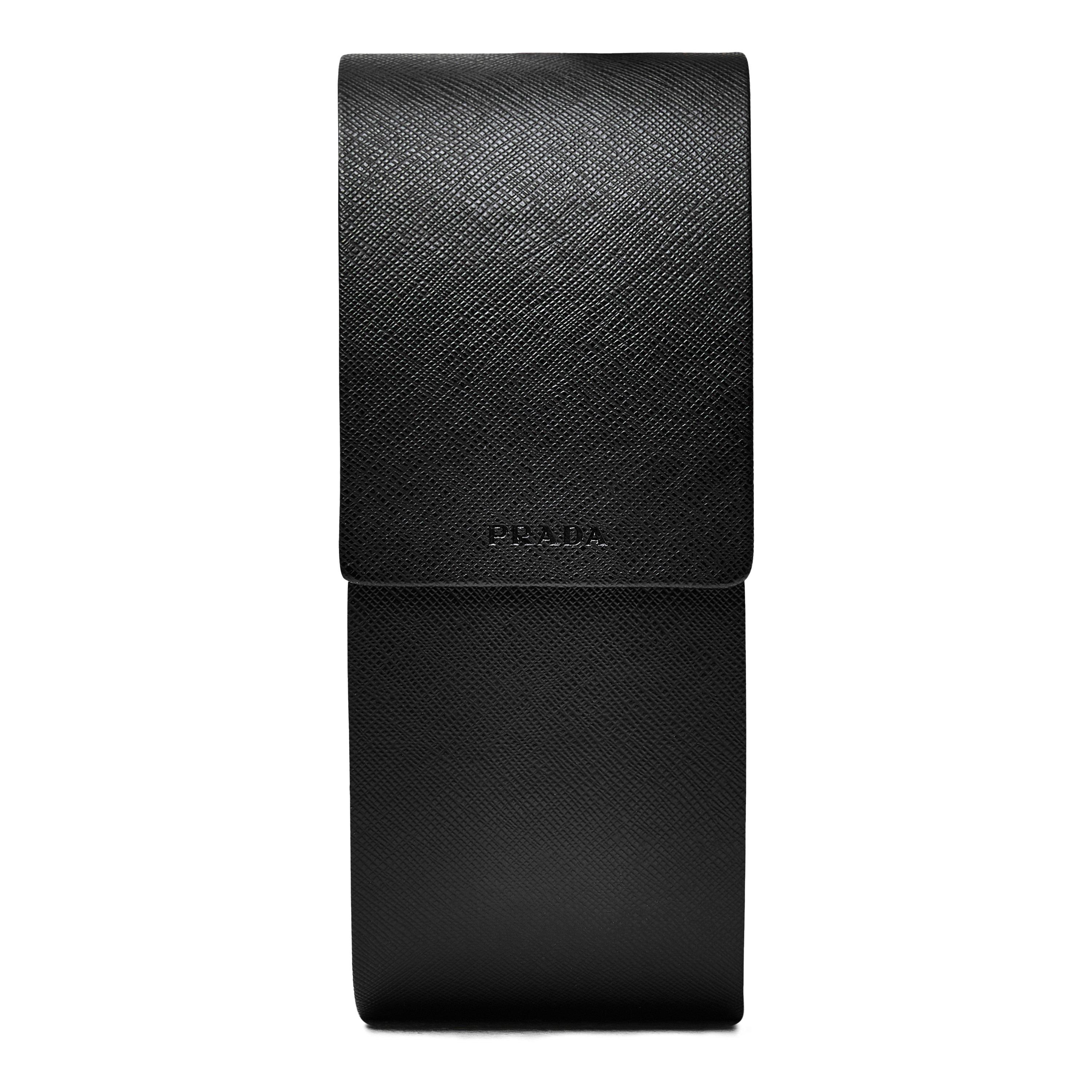 Black/Grey - Prada - Women's Wayfarer Sunglasses - 4