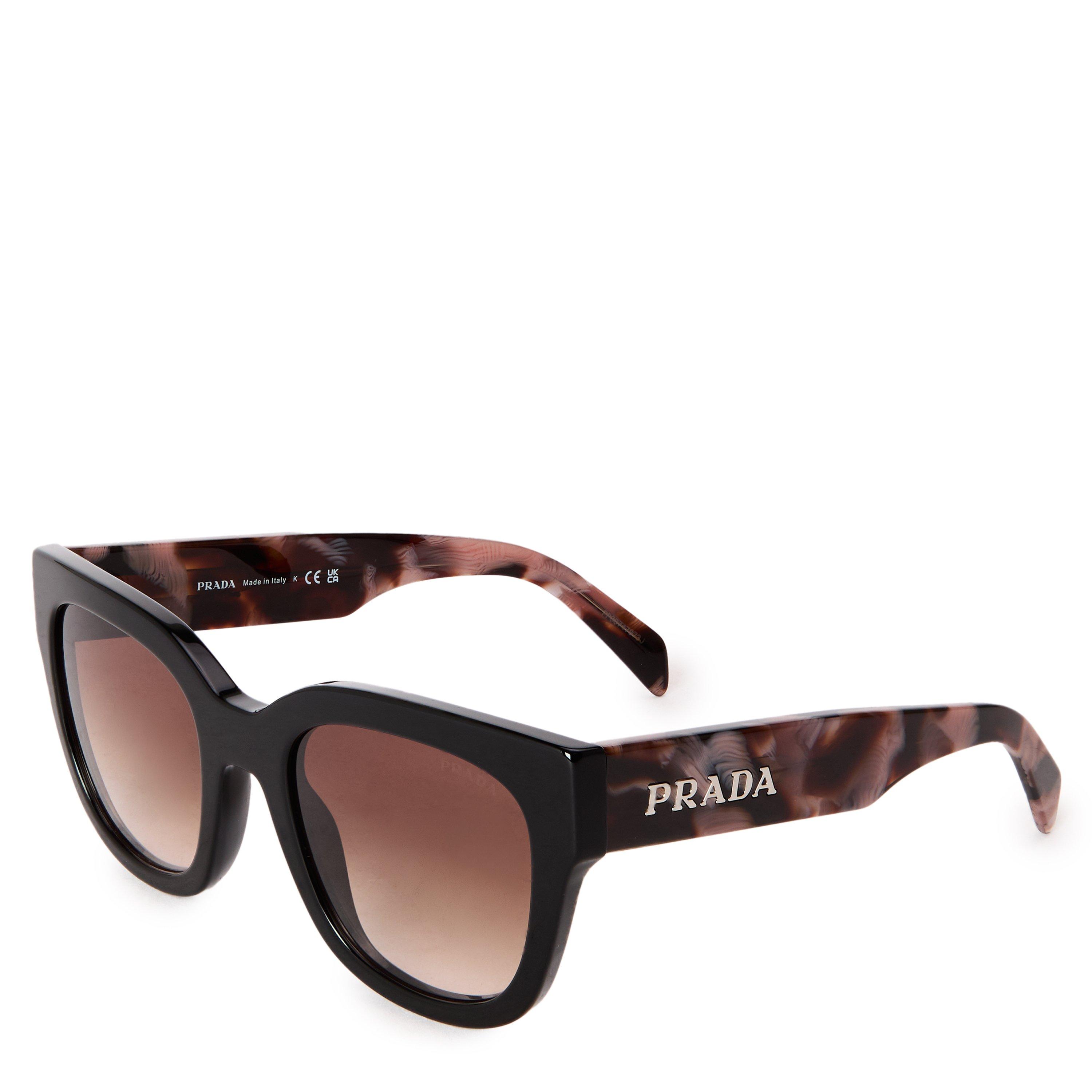 Prada Women's Black/Brown S 0Pr C04s Ld63