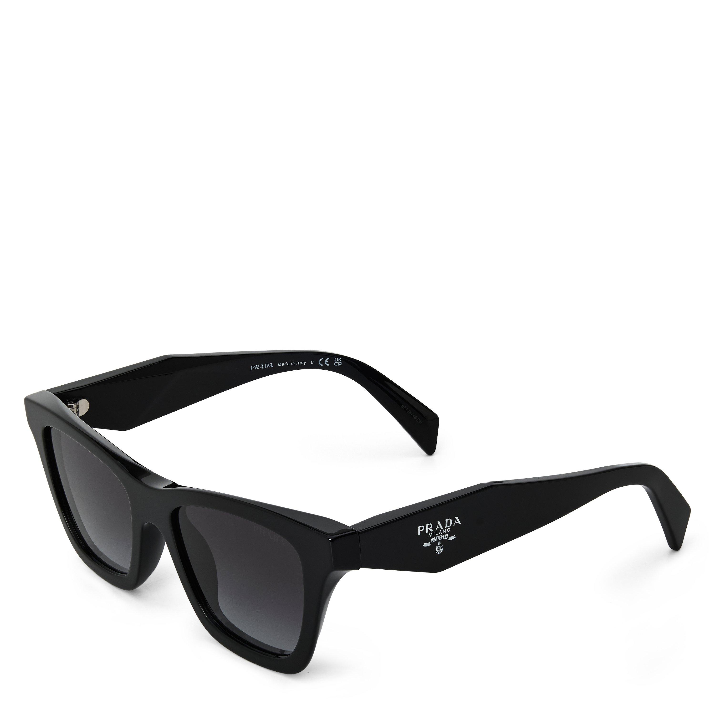 Prada Women's Cat Eye Sunglasses - Black/Grey