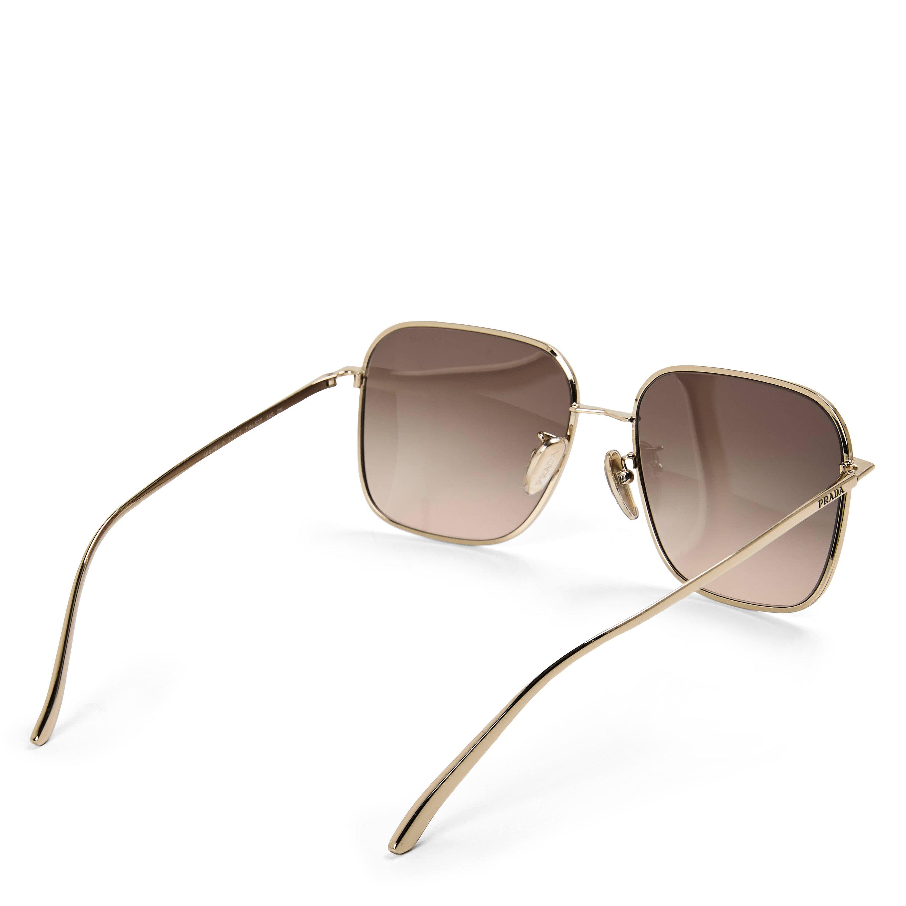 Gold/Brown - Prada - Prada S 0PR C54SD Ld63 - 2