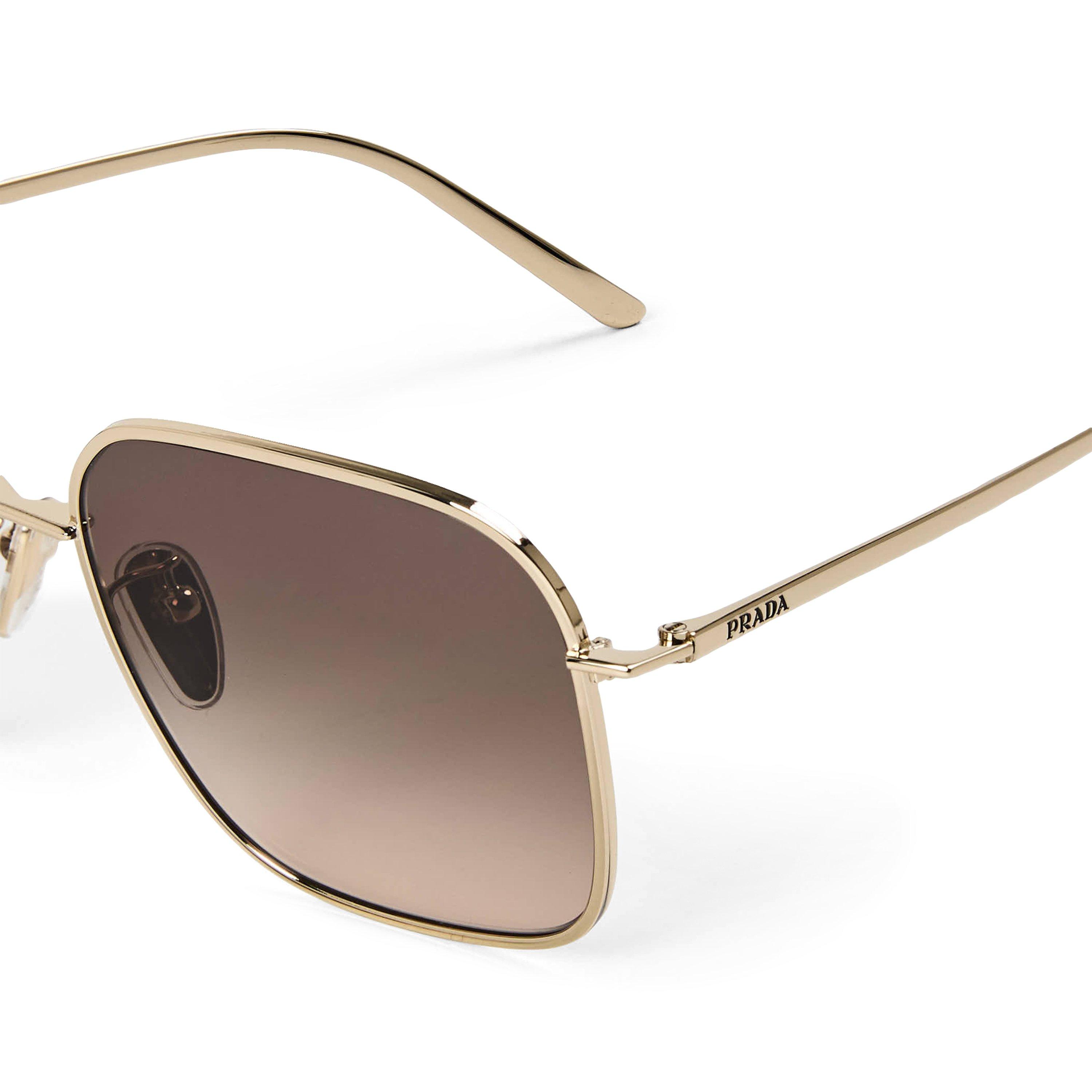 Gold/Brown - Prada - Prada S 0PR C54SD Ld63 - 3