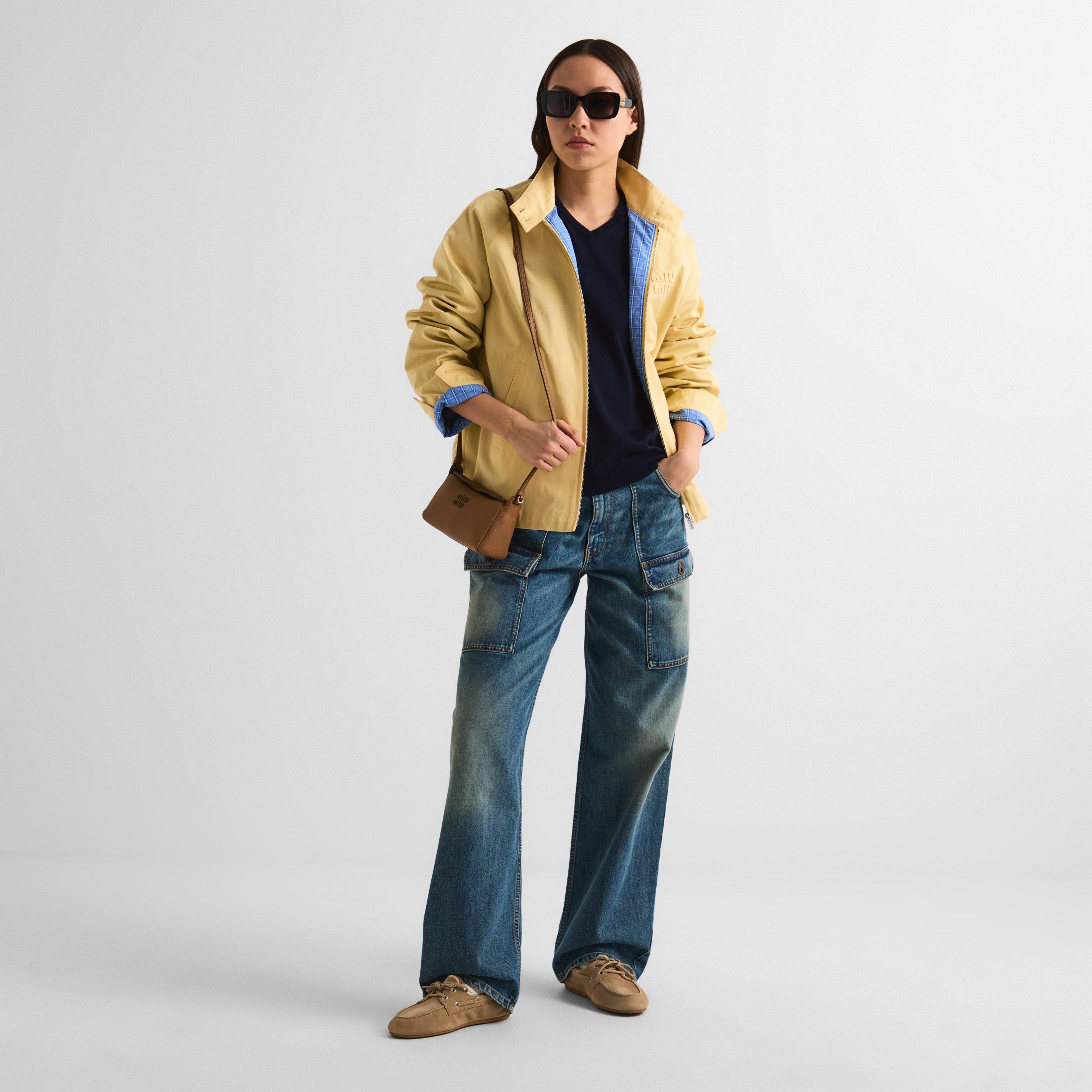 Black/Grey - Miu Miu - Women's Rectangle Sunglasses - 6