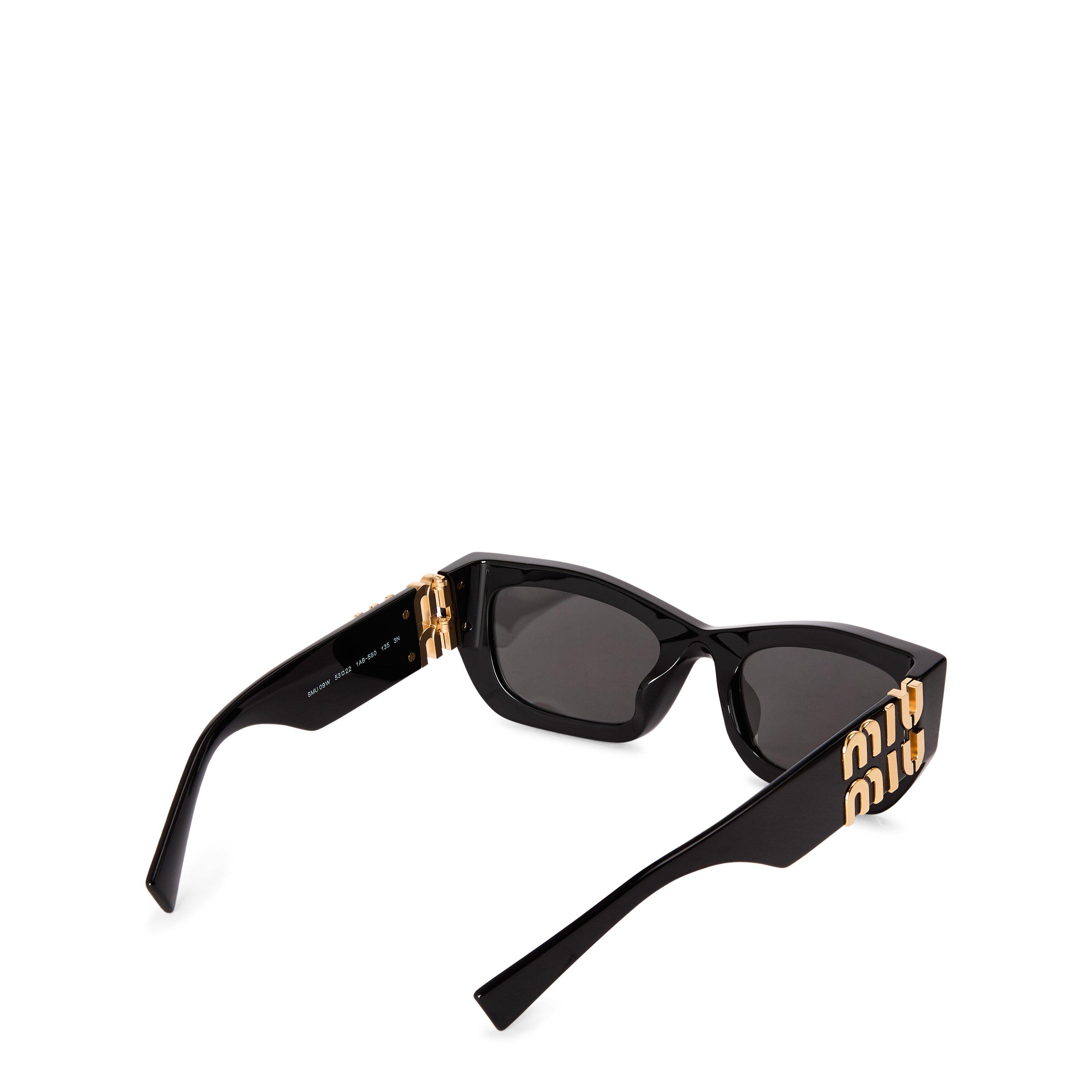 Black/Grey - Miu Miu - Miu Sun 0MU 09WS Ld63 - 2