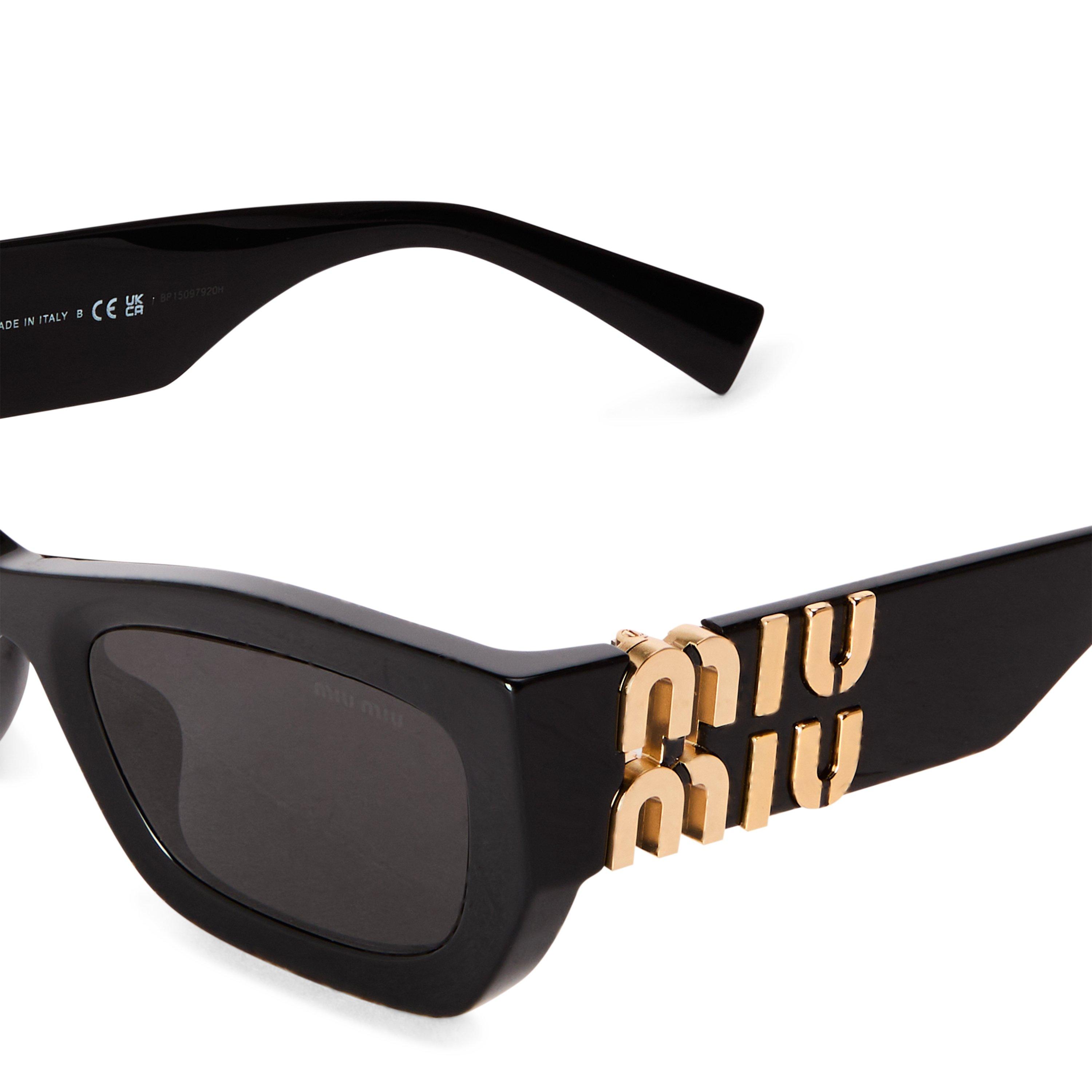 Black/Grey - Miu Miu - Miu Sun 0MU 09WS Ld63 - 3