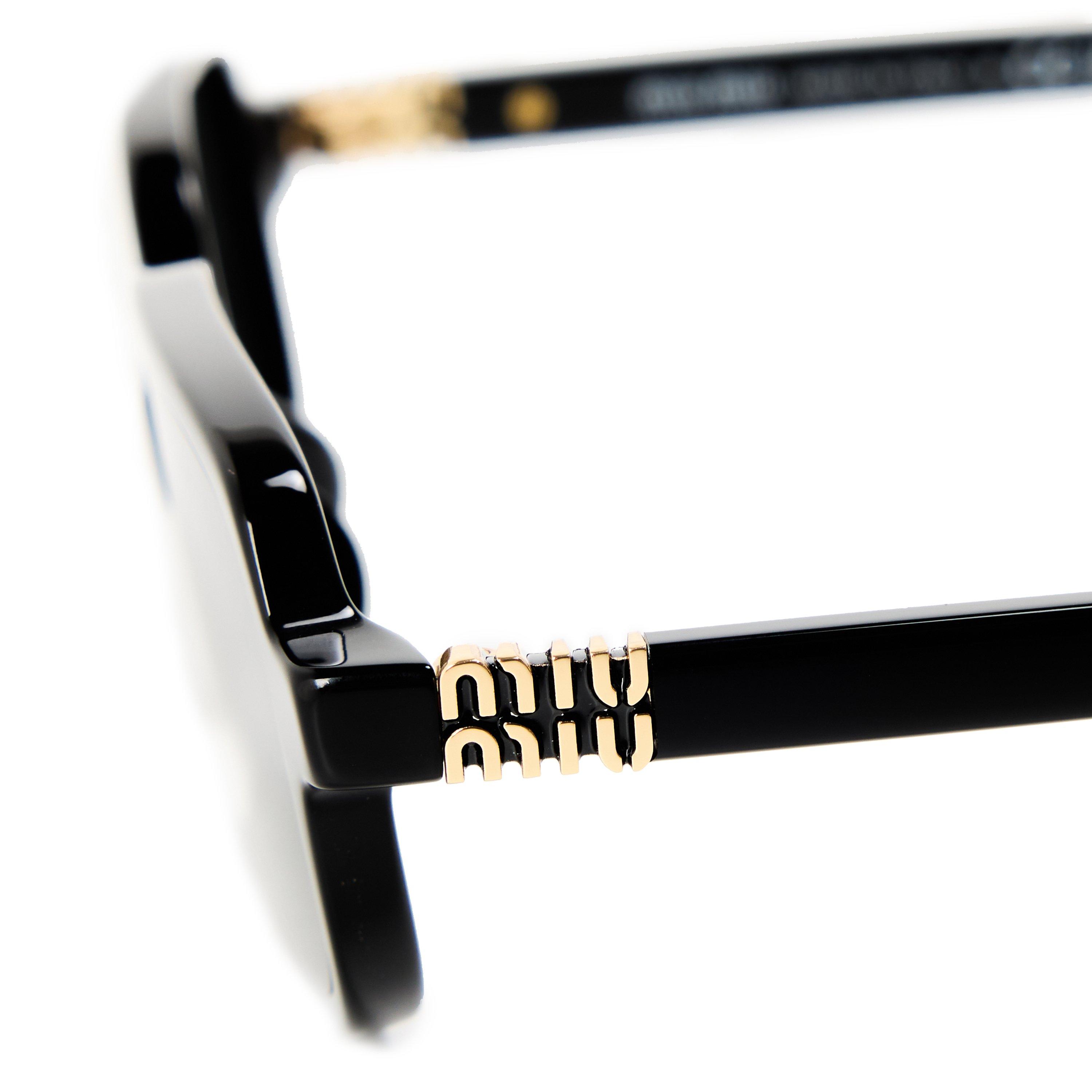 Black/Grey - Miu Miu - Miu Sun 0MU 11ZS Ld63 - 3